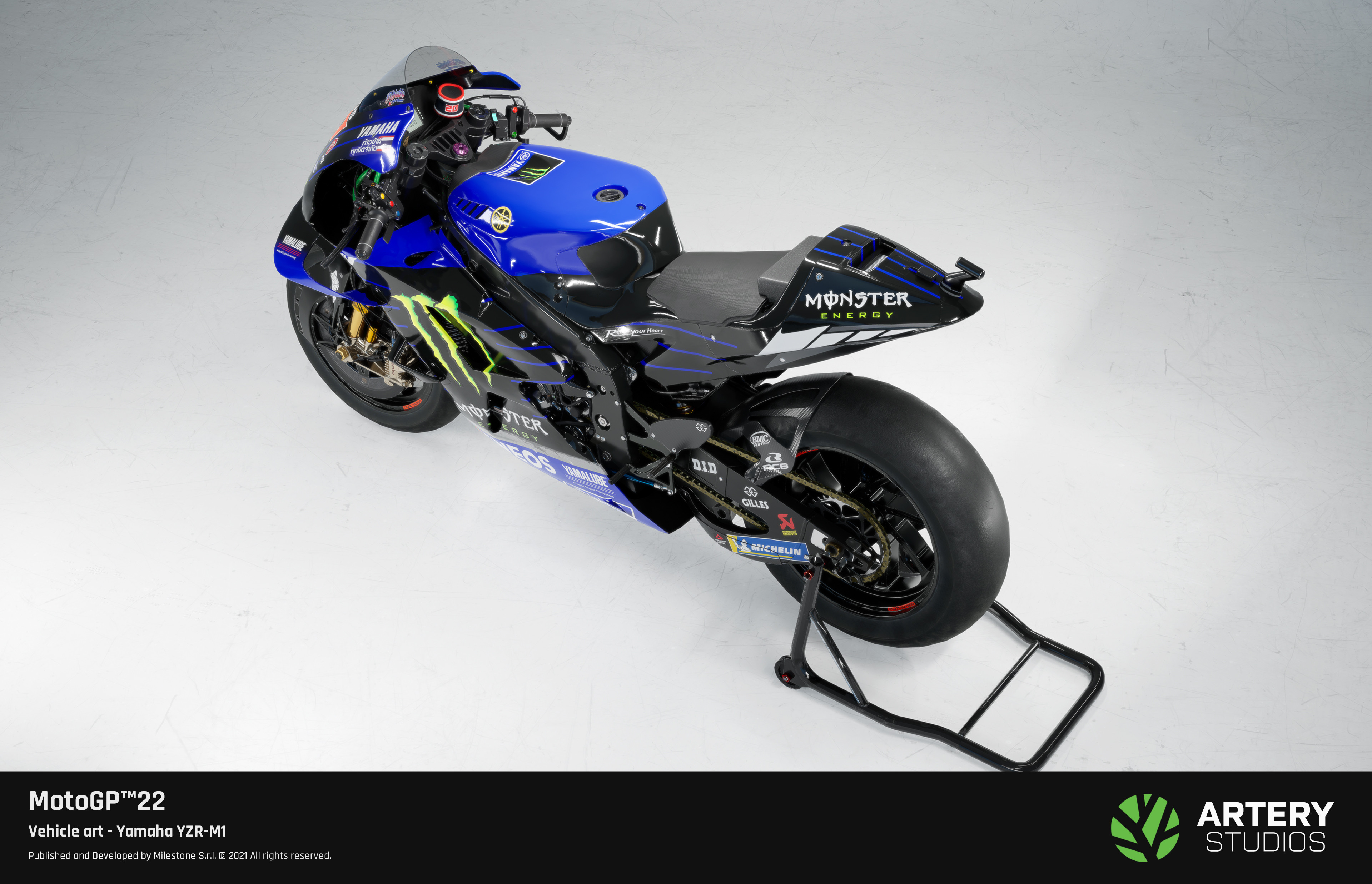 ArtStation - Yamaha YZR-M1