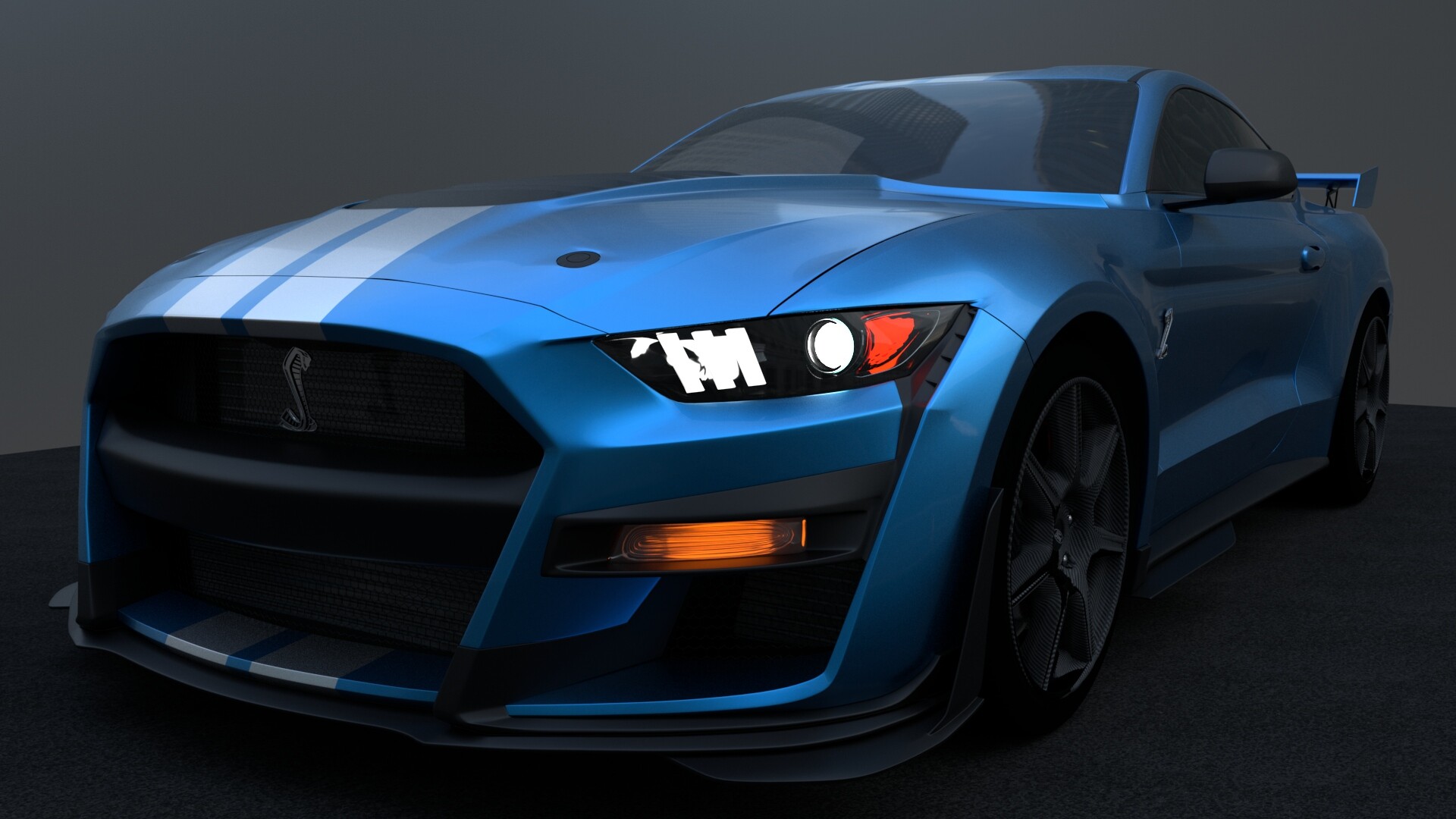 ArtStation - flashing front turn signal