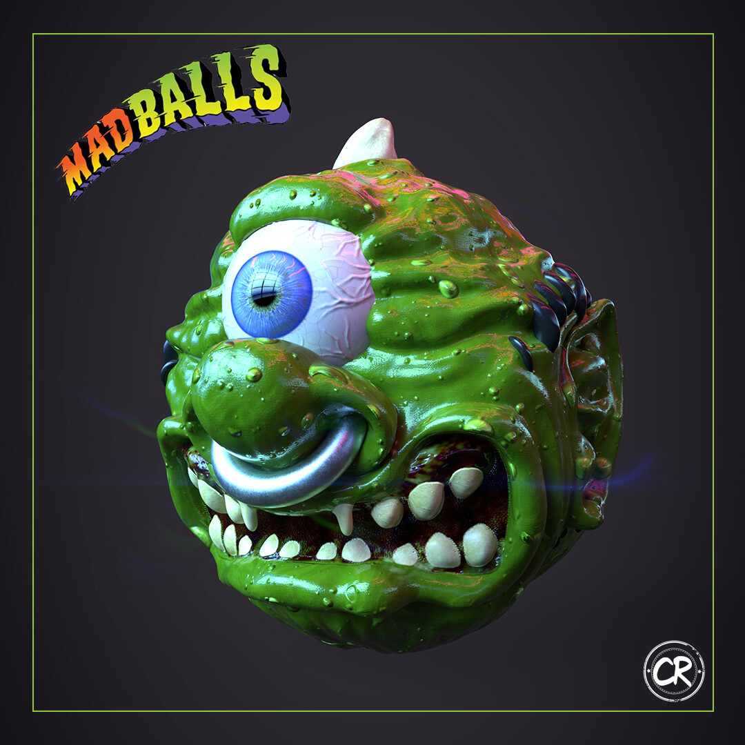 Madballs horn head on sale