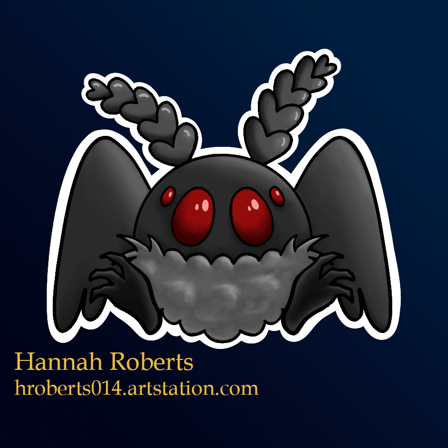 Mothman Sticker