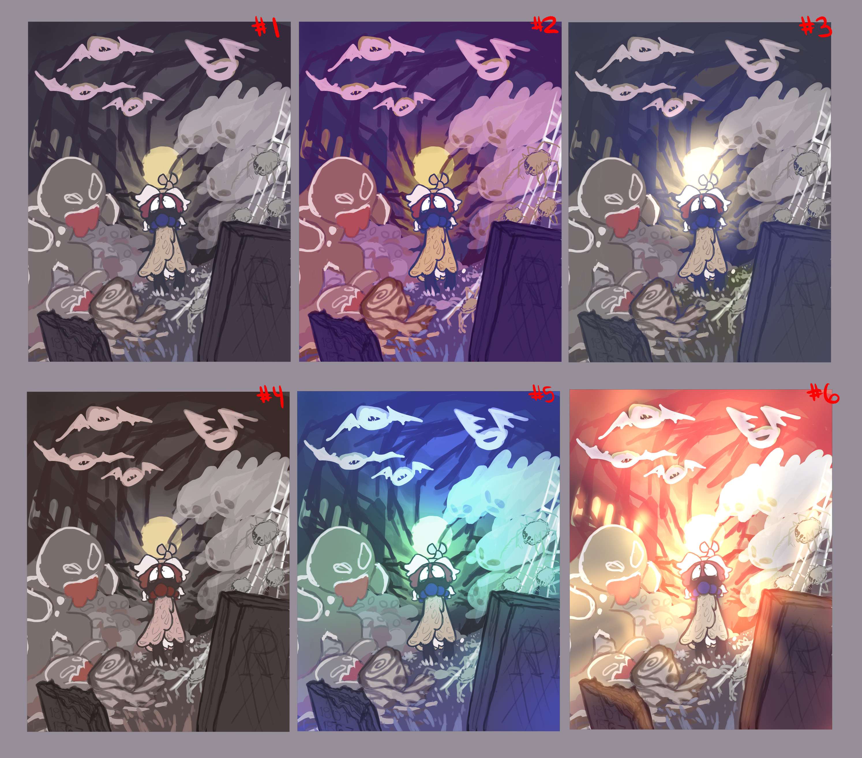 Color comps