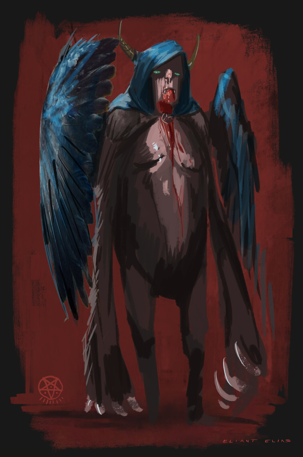 Creature design for the film: Fantasmas y la Ultima Pesadilla