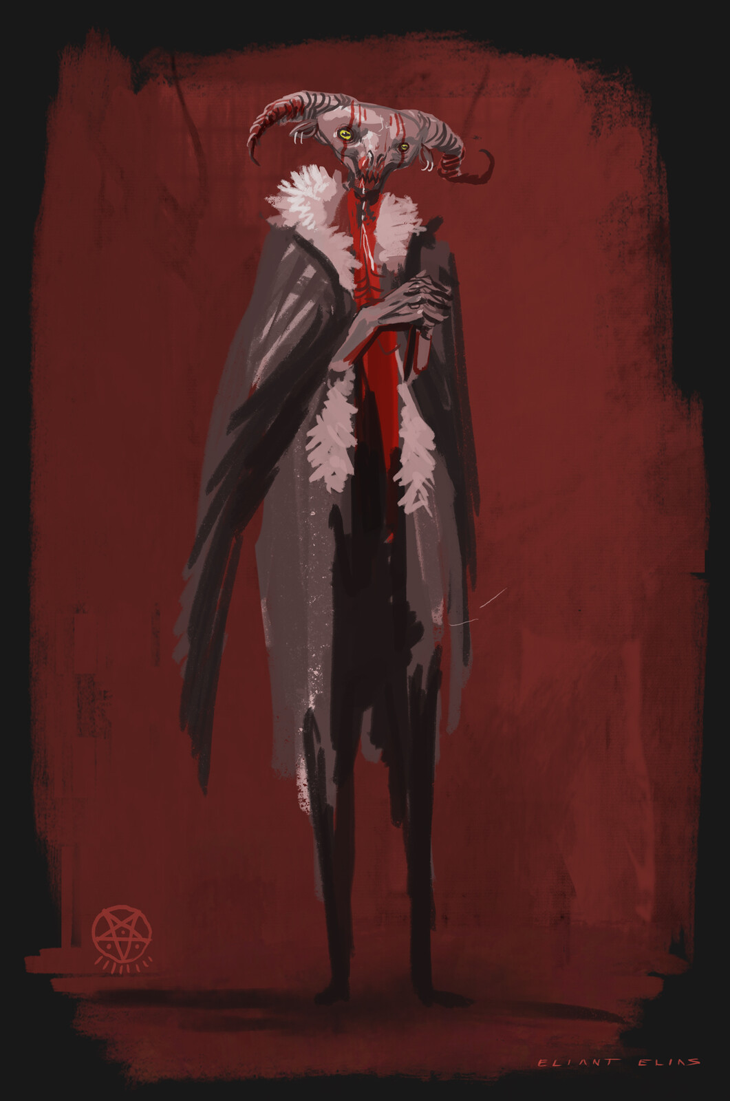 Creature design for the film: Fantasmas y la Ultima Pesadilla