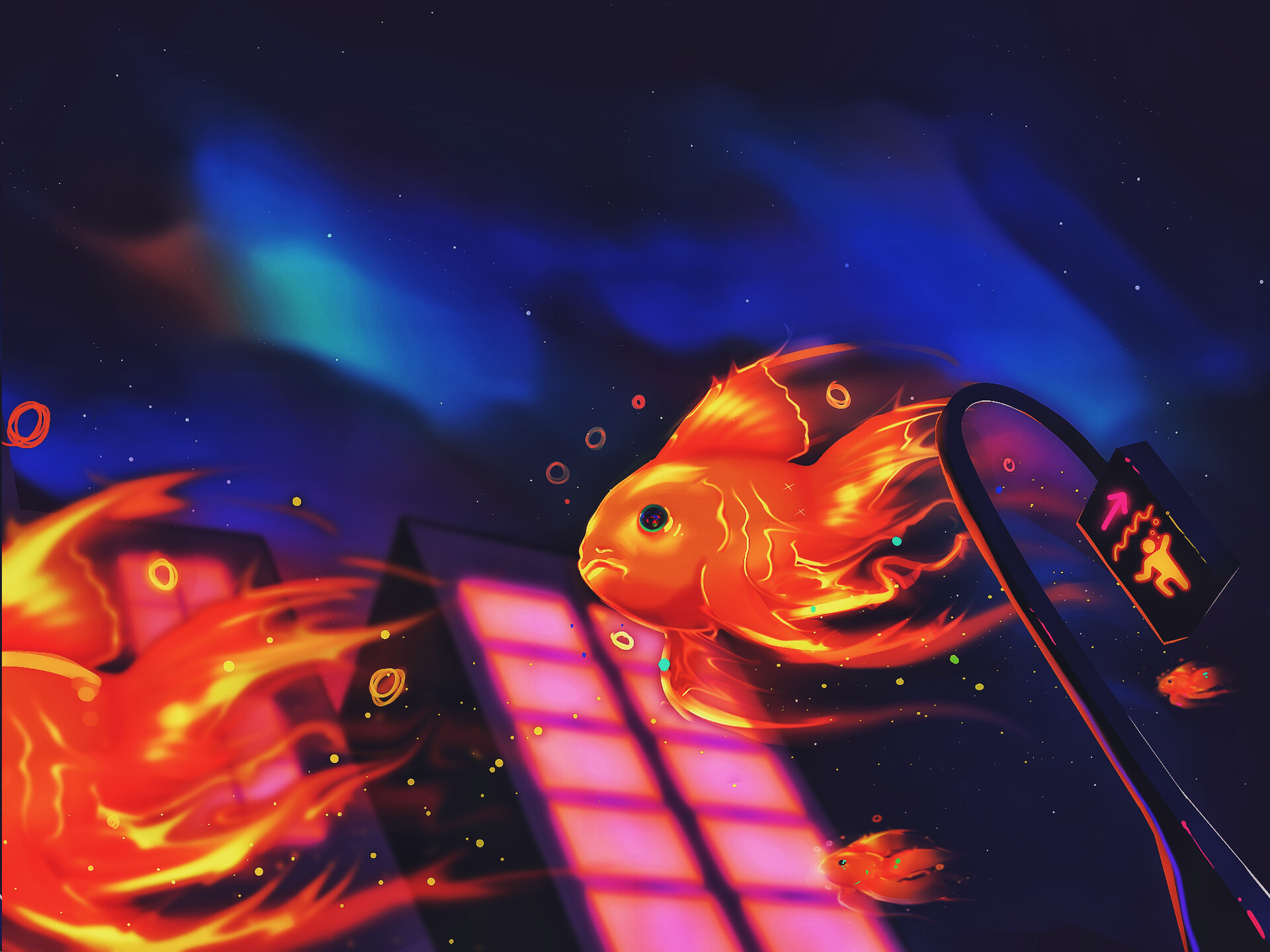 ArtStation - Flying Fish