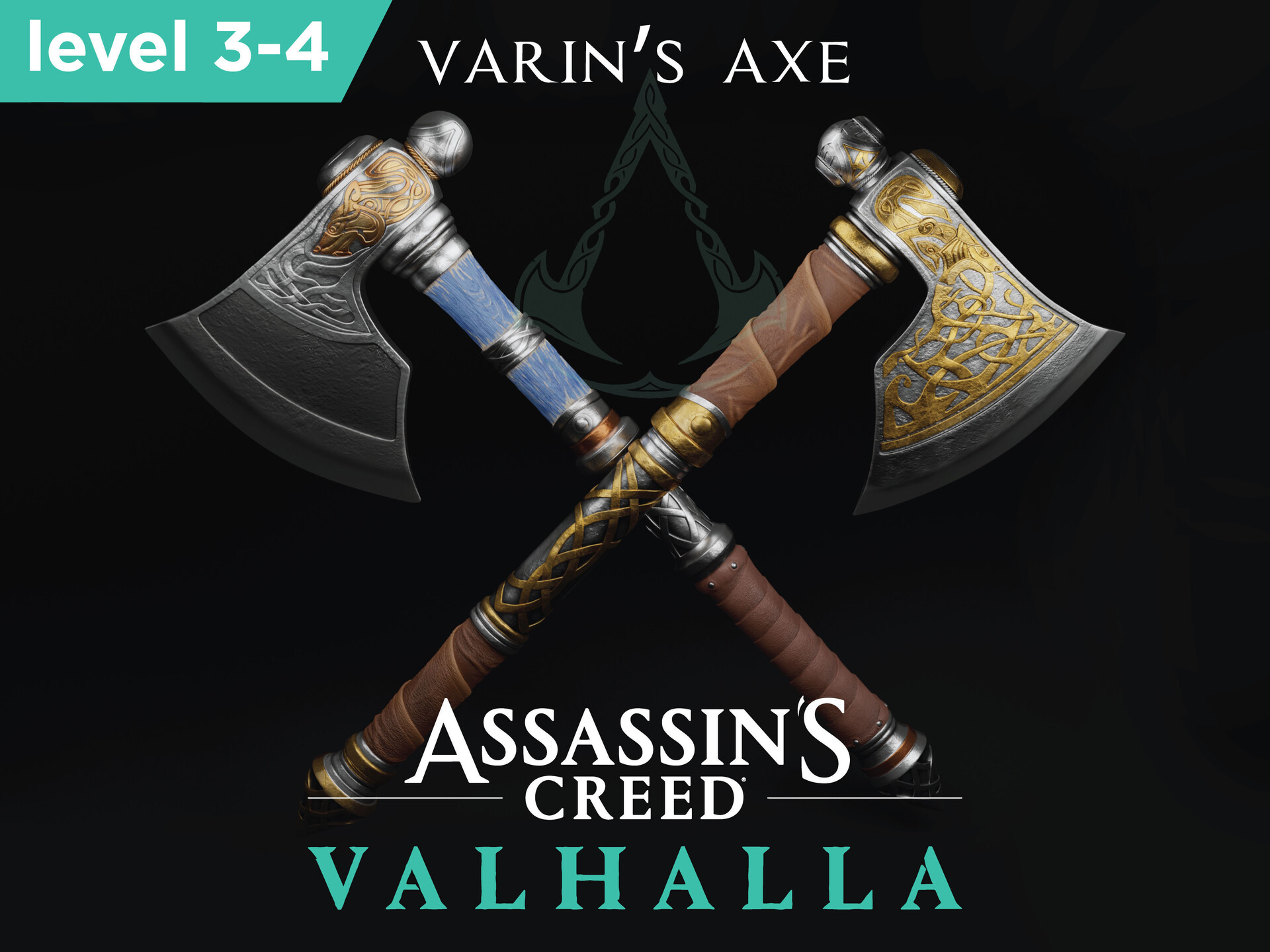 ArtStation Valhalla Varin axe