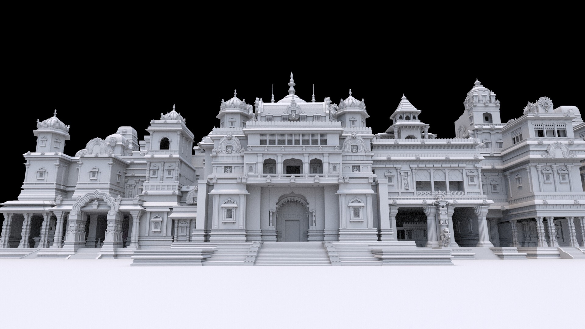 3d модели дворцов