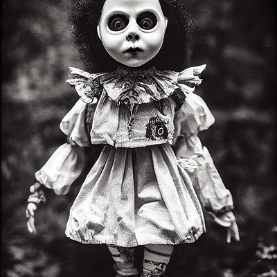 Dark philosophy darkphilosophy creepy doll collection black and white vintage p ba629cc4 0ec2 4f84 9153 23391908924e 1