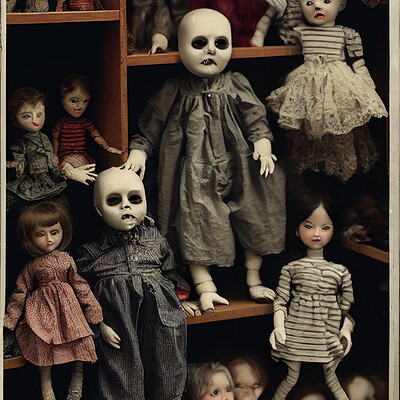 Dark philosophy darkphilosophy creepy doll collection vintage photo scary horro 0785f75f 24a0 4486 9ce0 02da7cbdd902