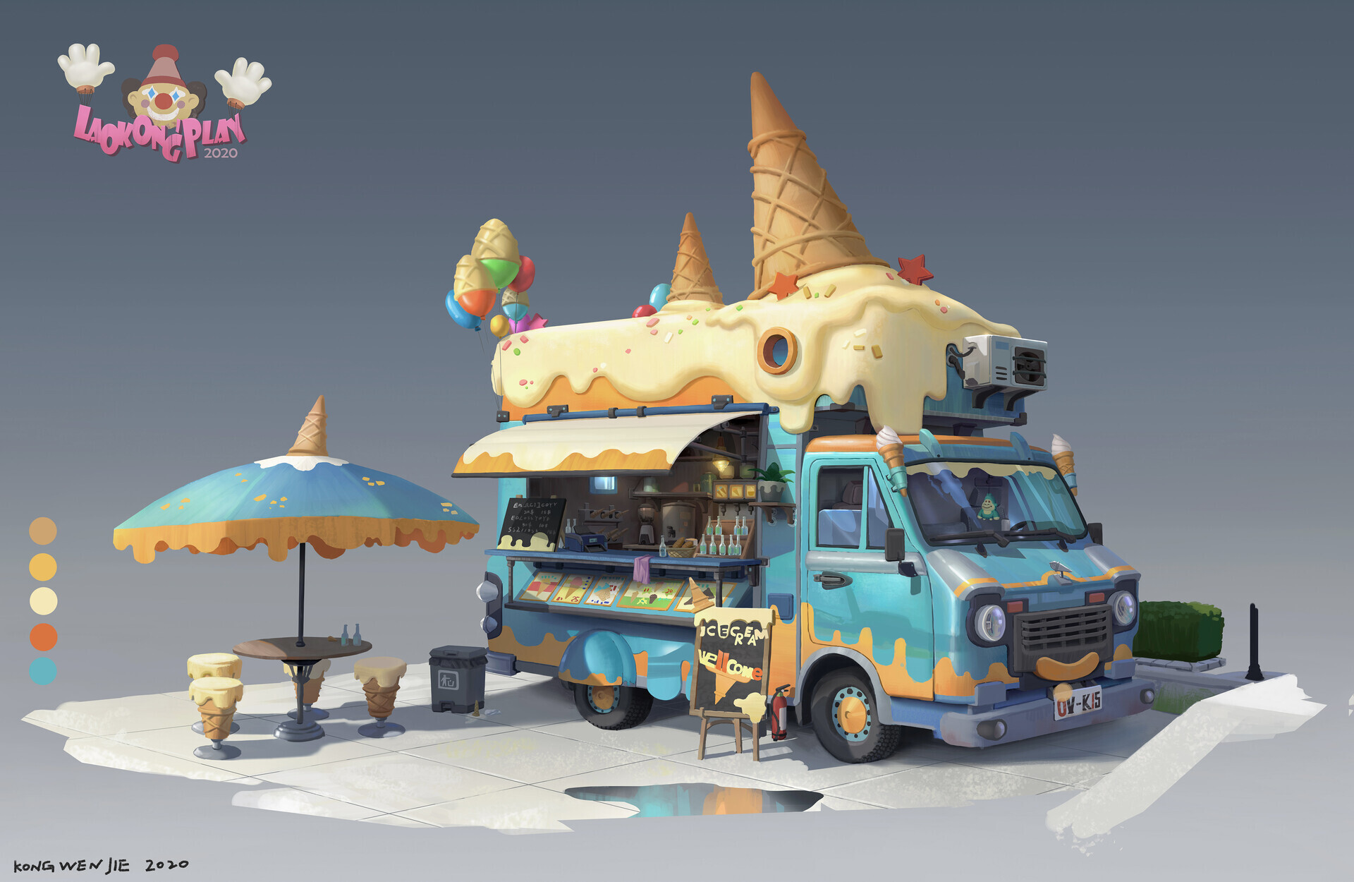 Трансформер Ice Cream Truck