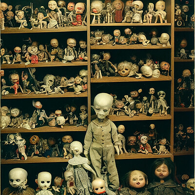 Dark philosophy darkphilosophy creepy doll collection vintage photo scary horro de03e4af a70e 4cc9 aec6 60835ca80695