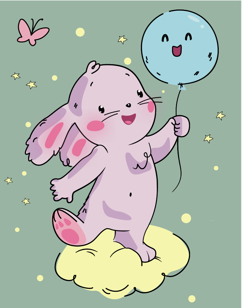 ArtStation - Cute kids art | Nursery art | Illustrations