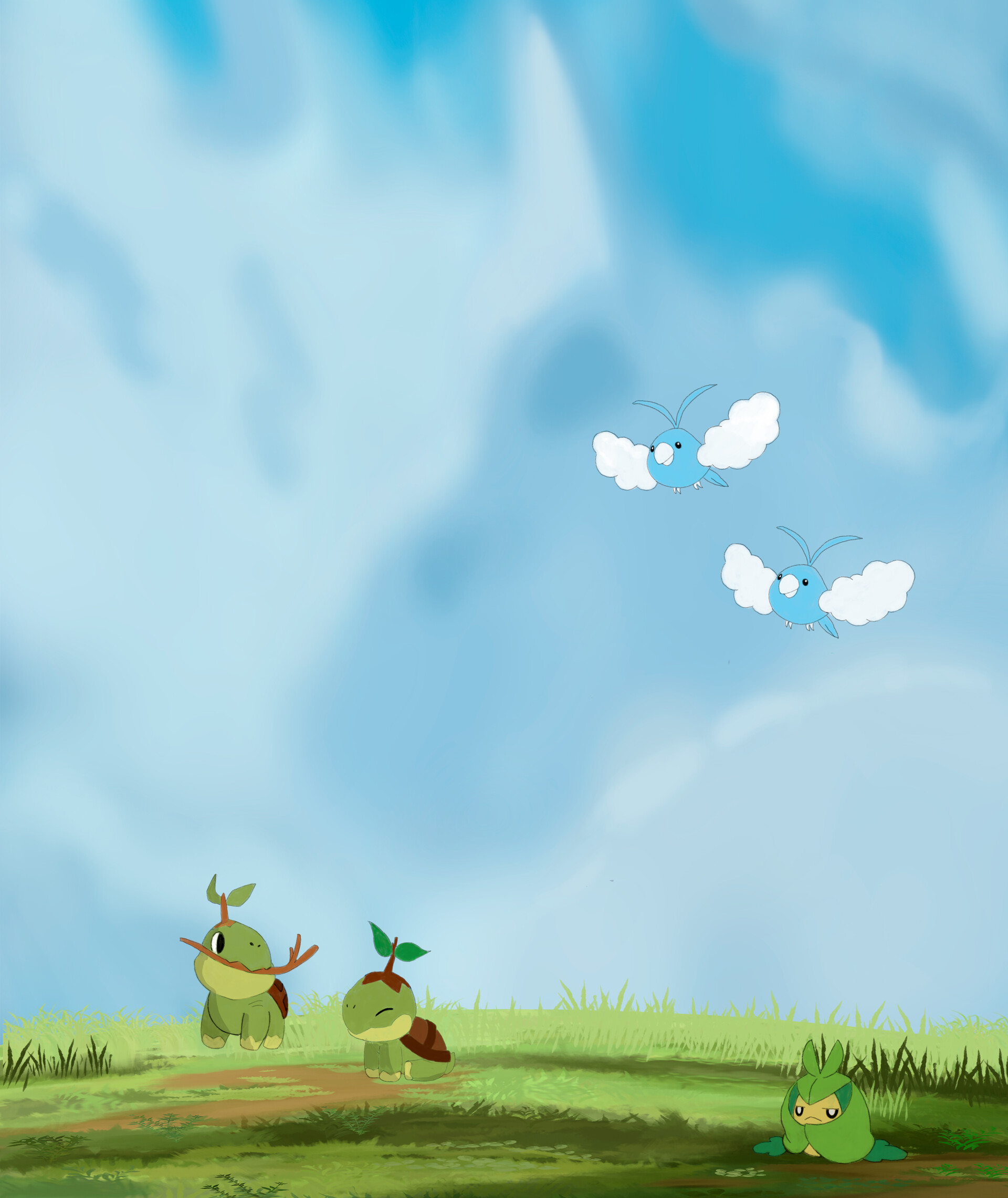 ArtStation - Pokemon Landscape