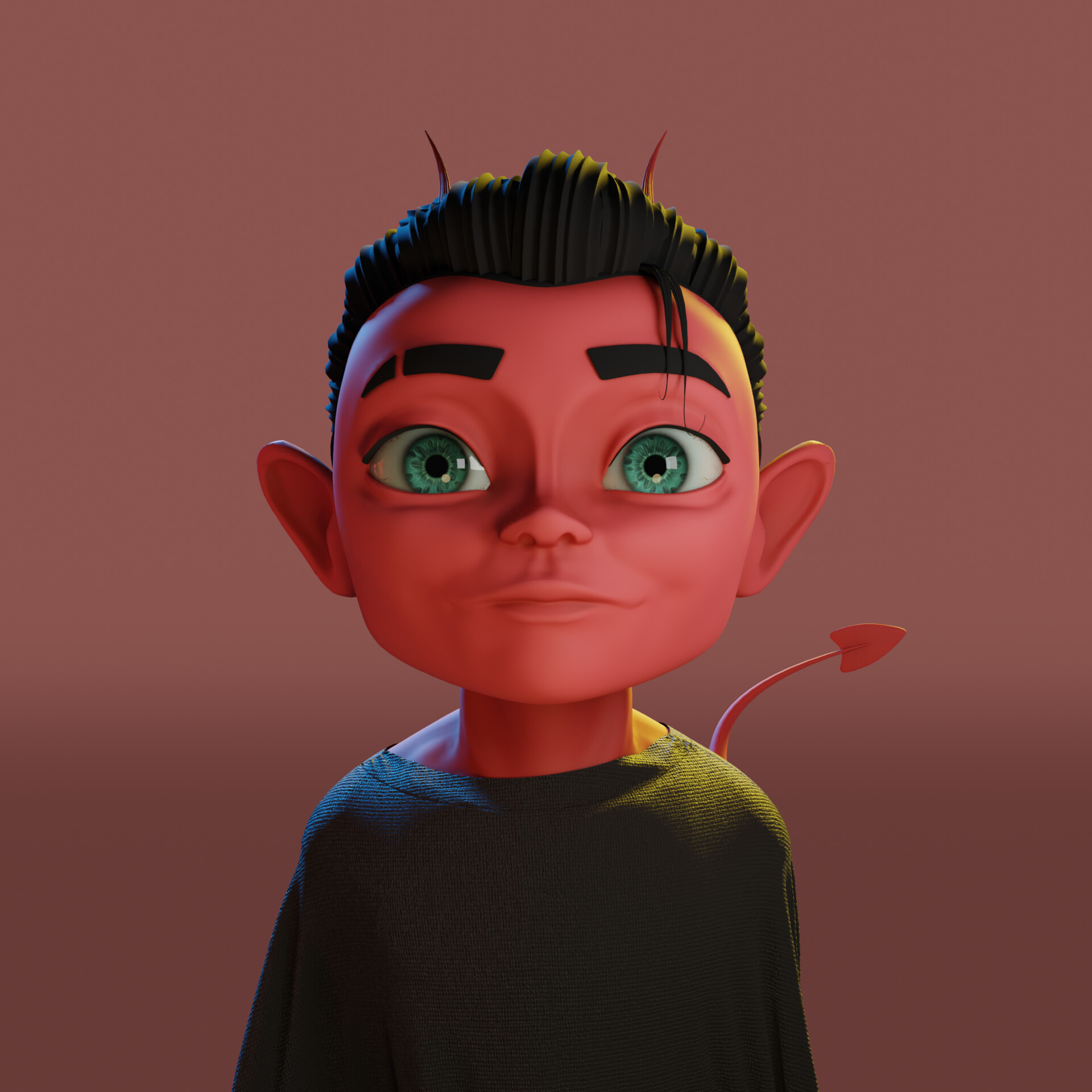 ArtStation - Hellboy's son