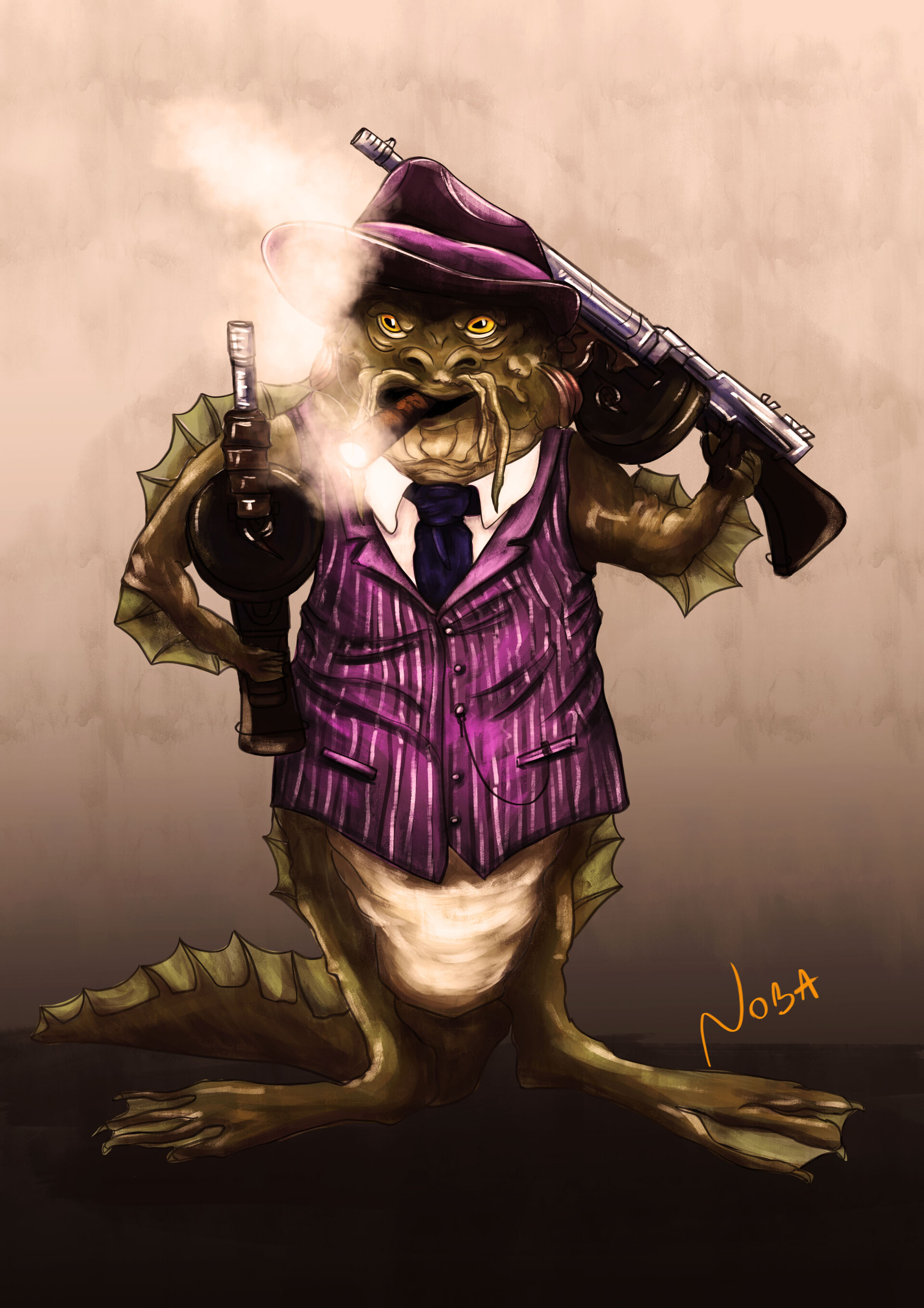 Artstation mafia fish boss