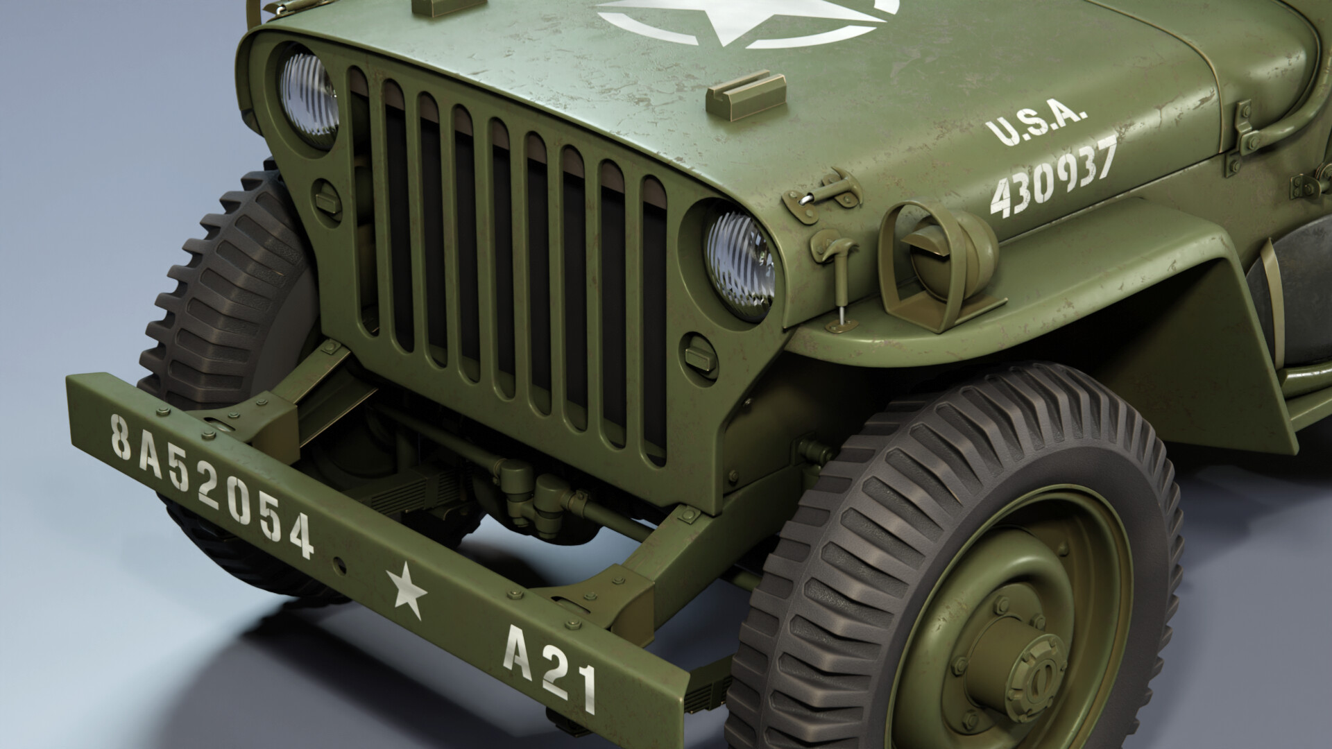 ArtStation - Jeep Willys MB 1941-1945