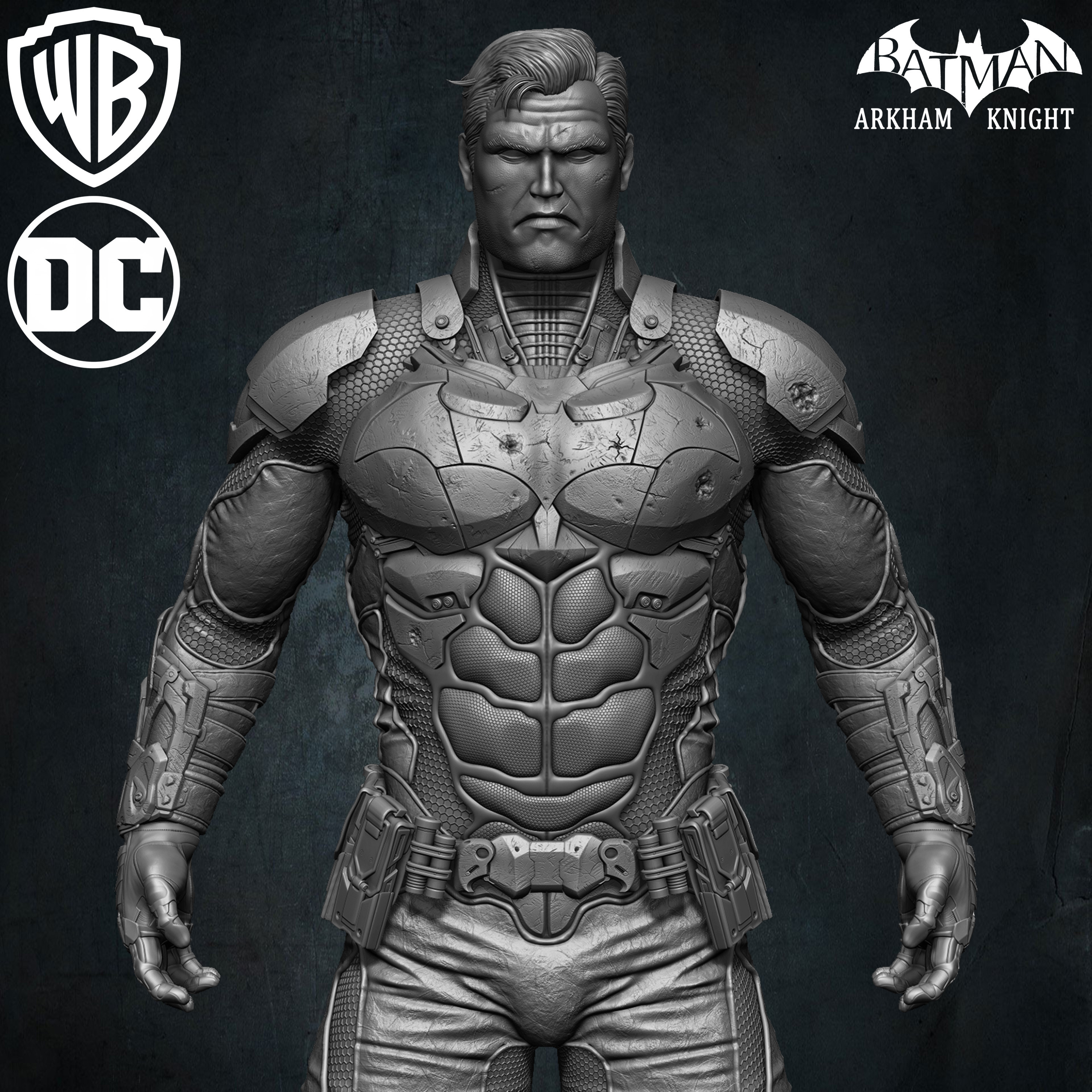 Batman Arkham Knight Warner Bros Vol 01 Sculpted by Yacine BRINIS 001