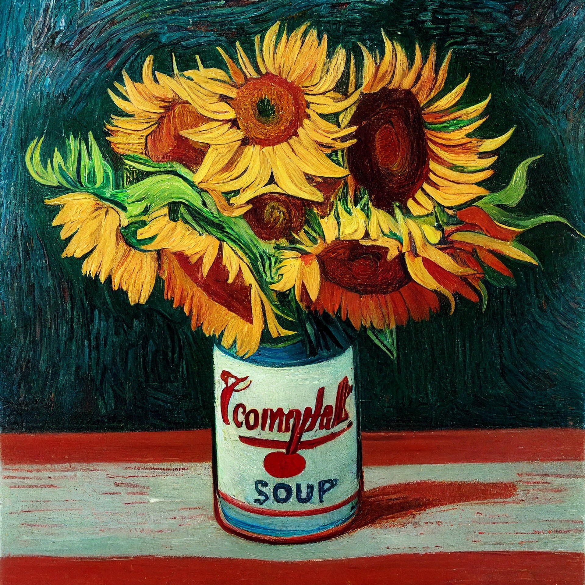 ArtStation Van Gogh soup