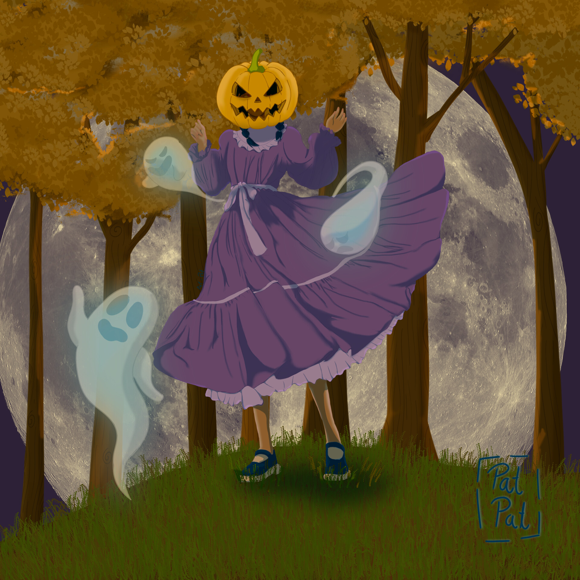 ArtStation - Spooky girl