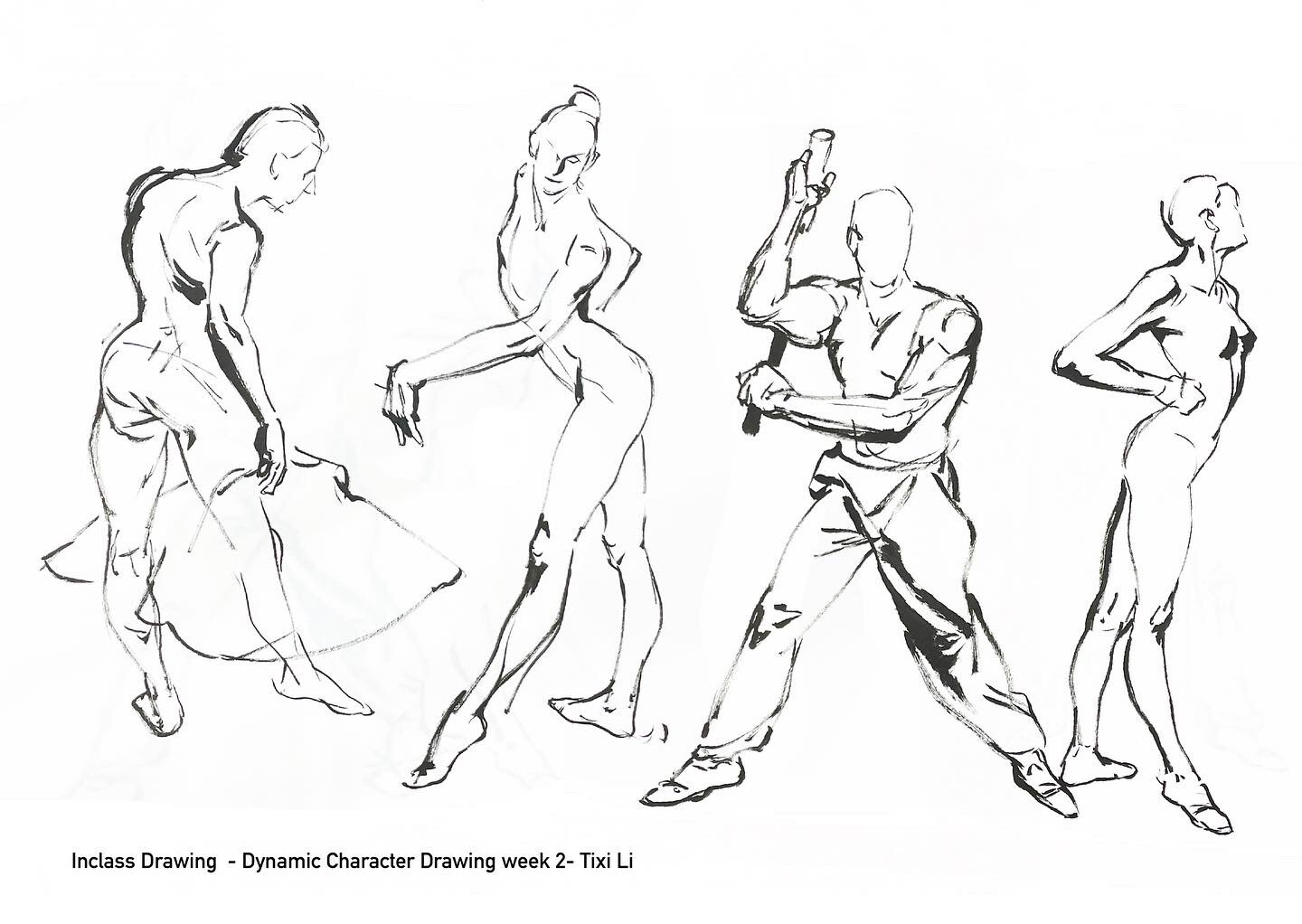 ArtStation Dynamic Figure drawing