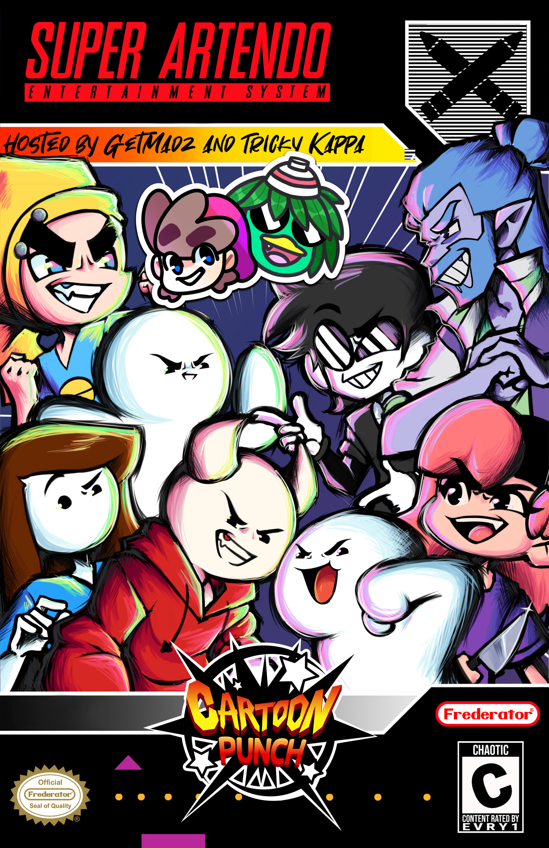 Tea Cartoon Punch Promo poster [Vidcon 2022]