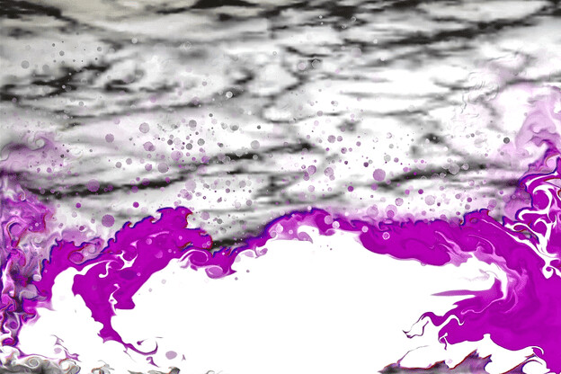 purchase version 3 prints here:  https://donlawrenceart.artstation.com/store/prints/nkdW6/purple-and-white-marble-fluid-pour-abstract-art-3
