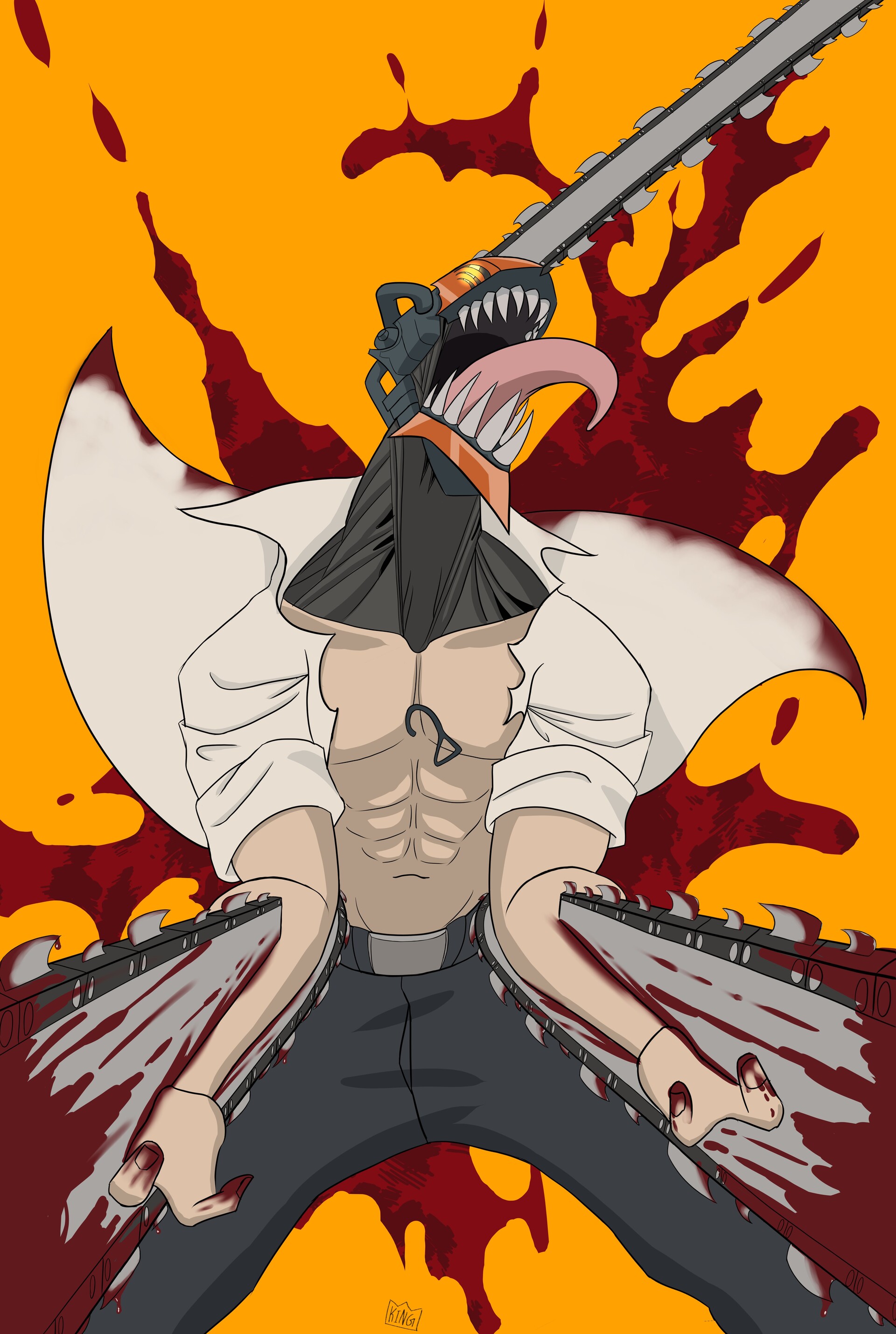 ArtStation Chainsaw man