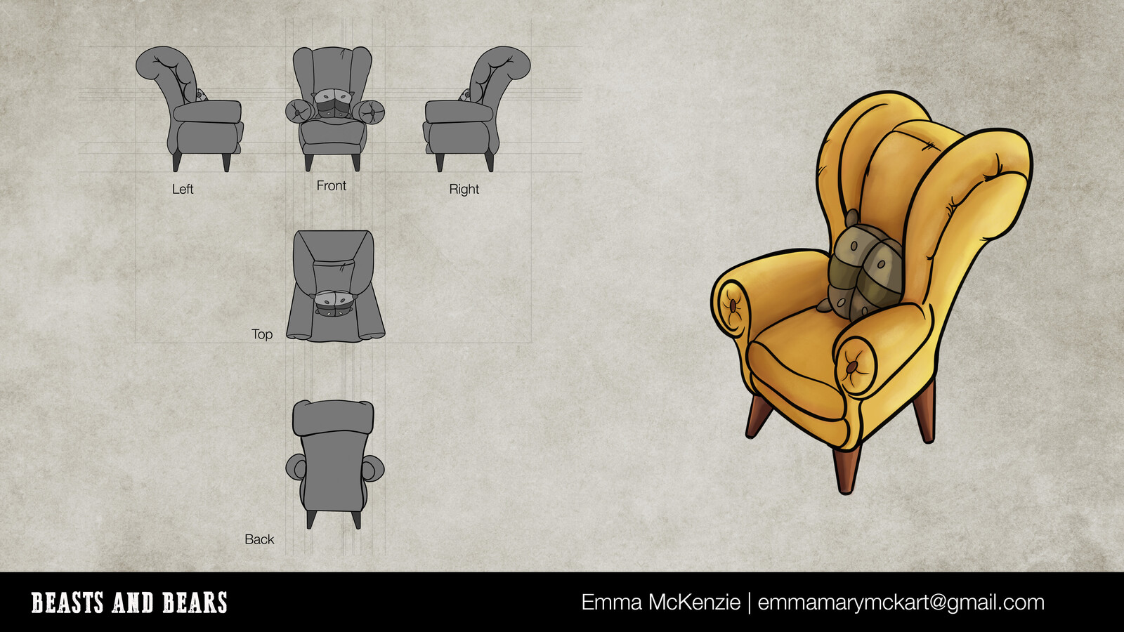 Chair Orthographic 