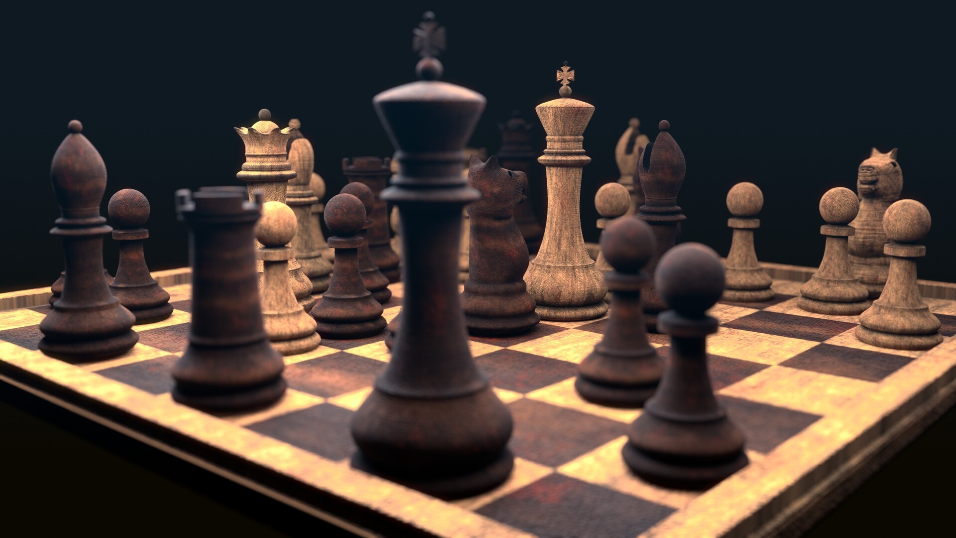 ArtStation - Chess Board ( 3d Assets )