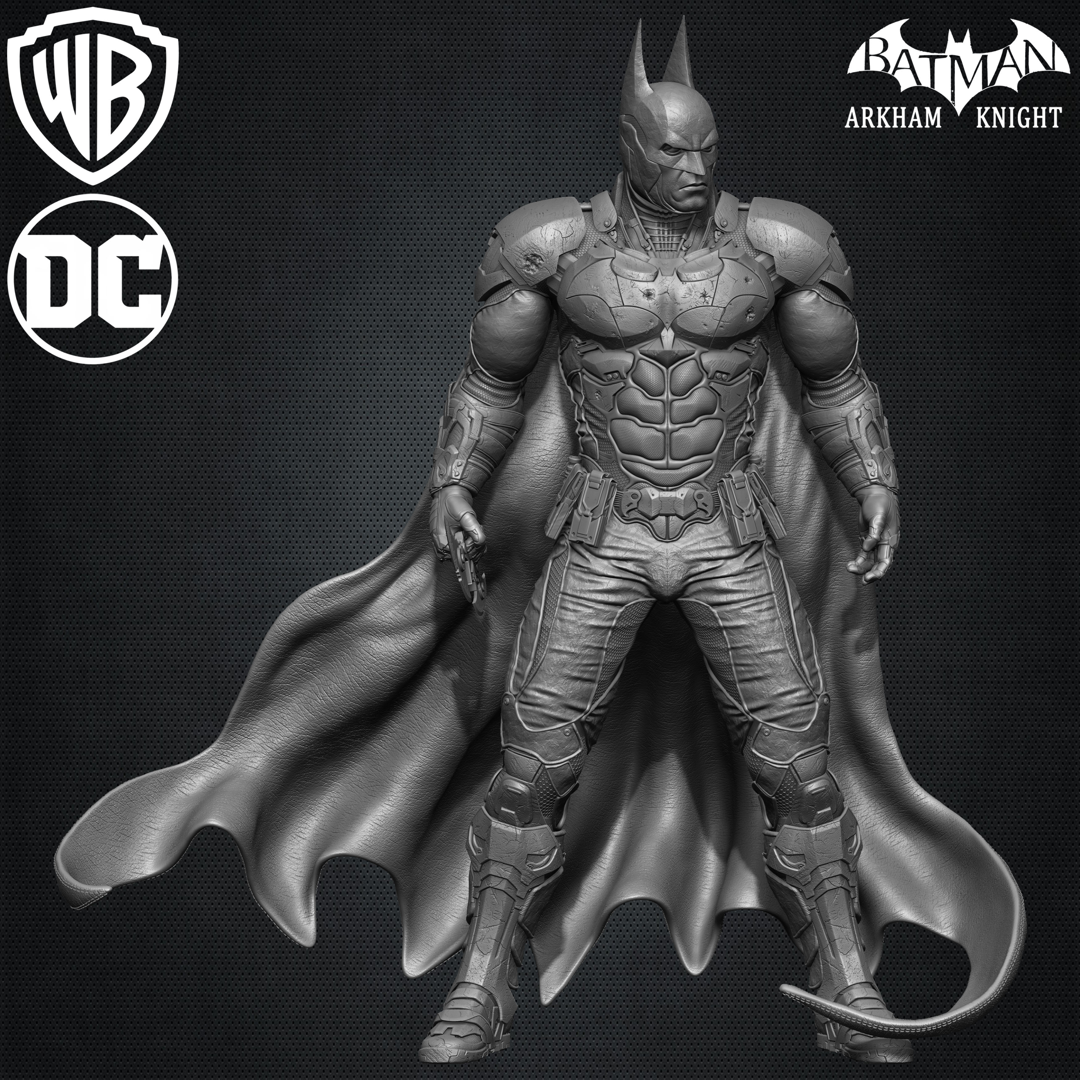 Batman Arkham Knight Warner Bros Vol 02 Sculpted by Yacine BRINIS 001