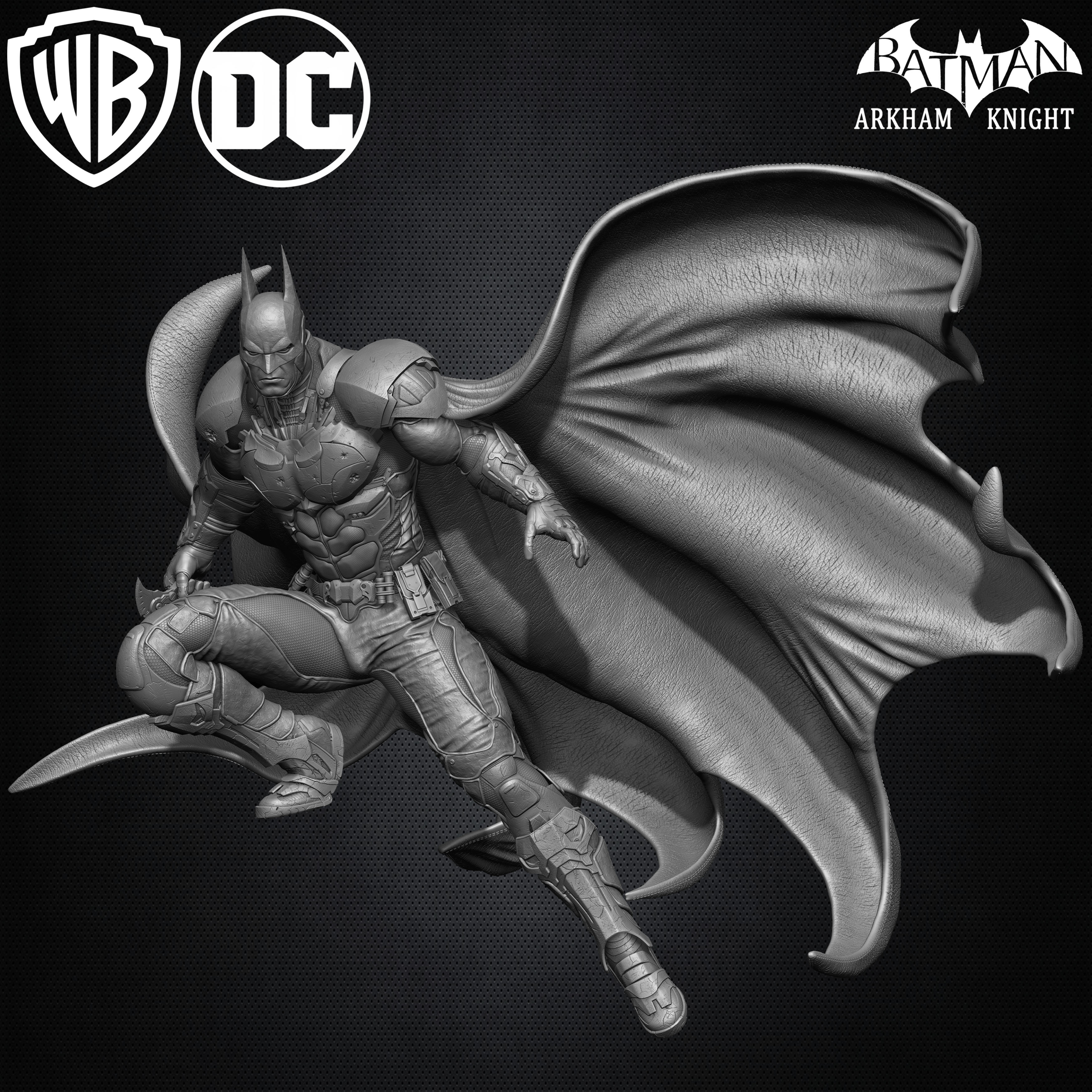 Batman Arkham Knight Vol 03 Sculpted by Yacine BRINIS 001