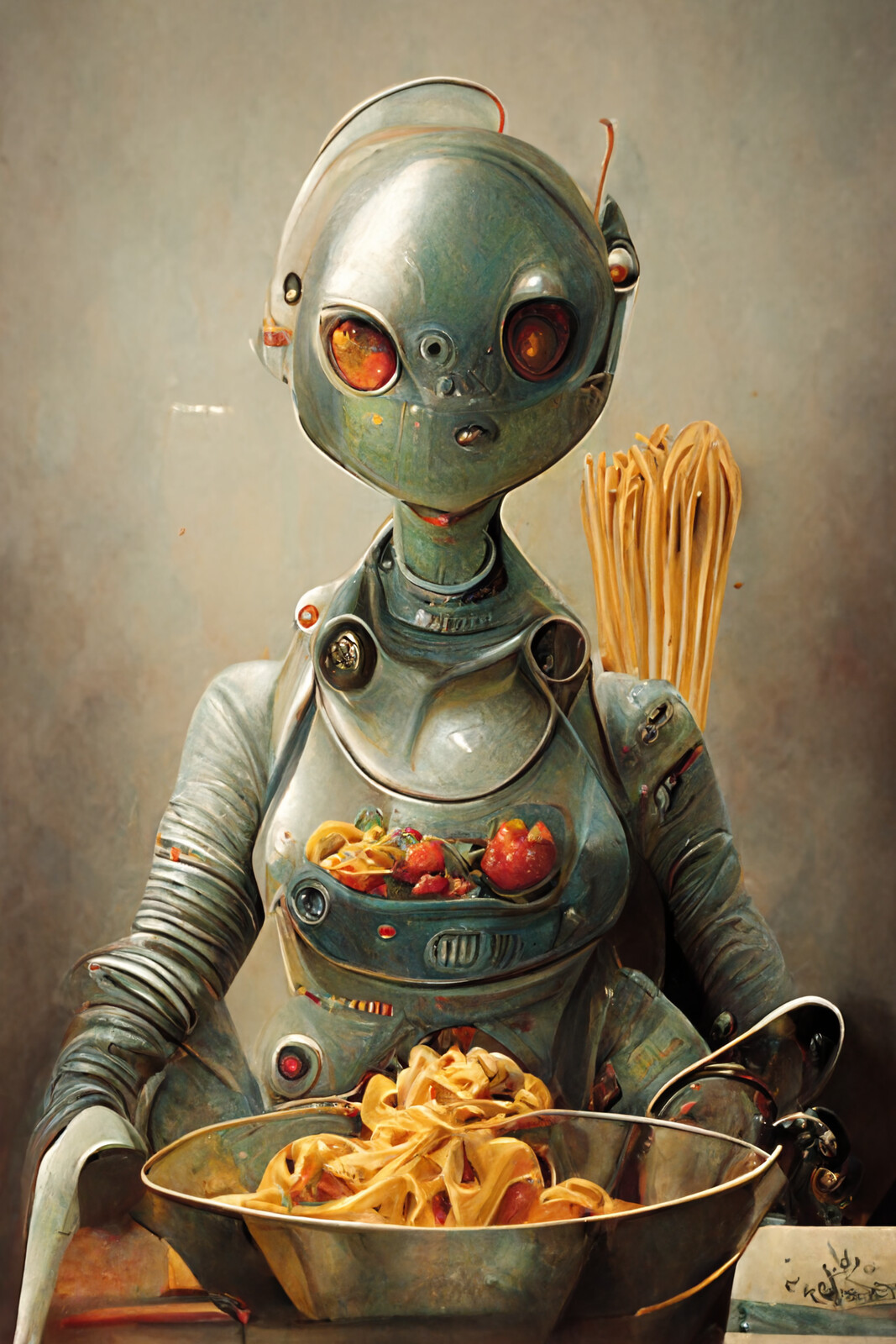 Aliens Love Pasta #4