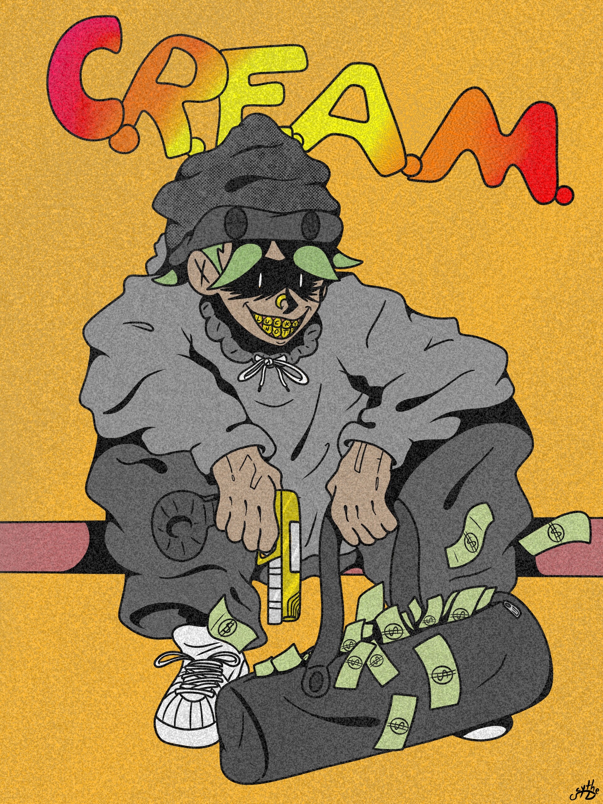 ArtStation CASH RULES EVERYTHING AROUND ME