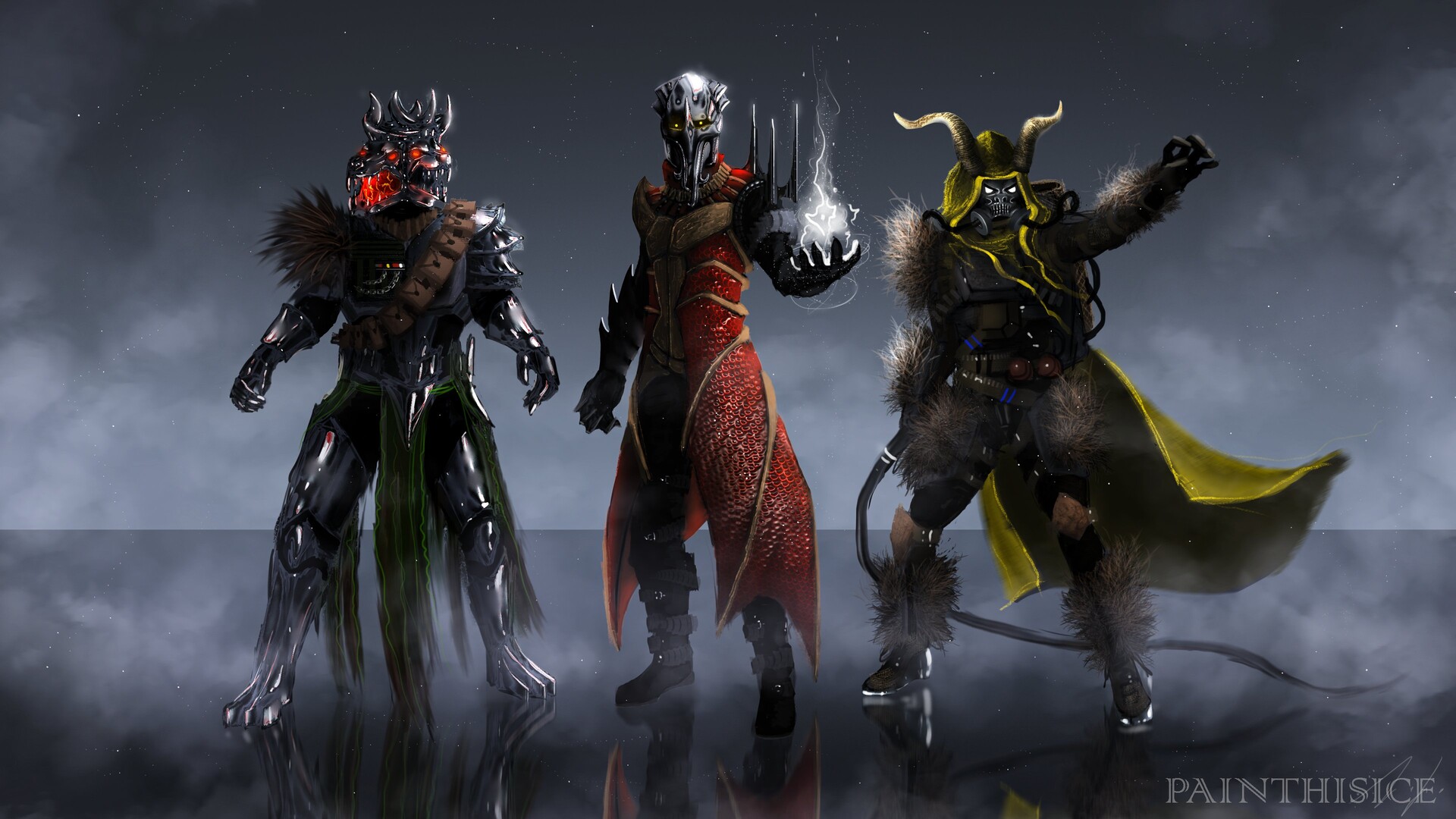ArtStation Destiny 2 Monsters Halloween