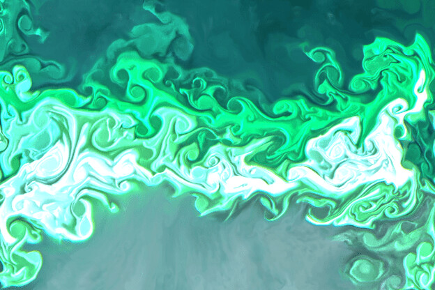 purchase version 3 prints here:  https://donlawrenceart.artstation.com/store/prints/yjmKK/green-and-blue-fluid-pour-abstract-3
