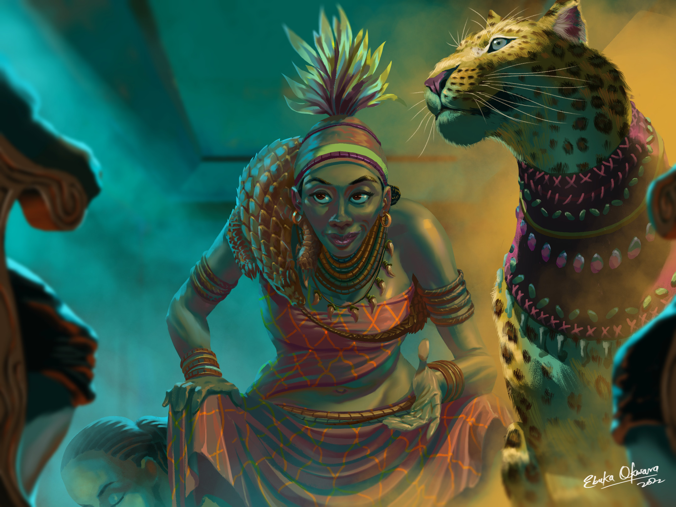 Queen Nzinga Of Angola