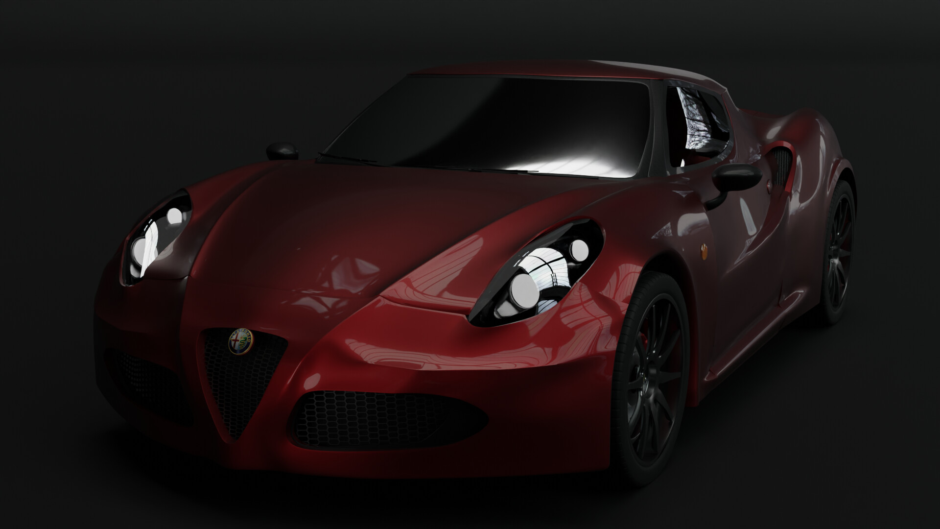 ArtStation - Alfa Romeo 4C