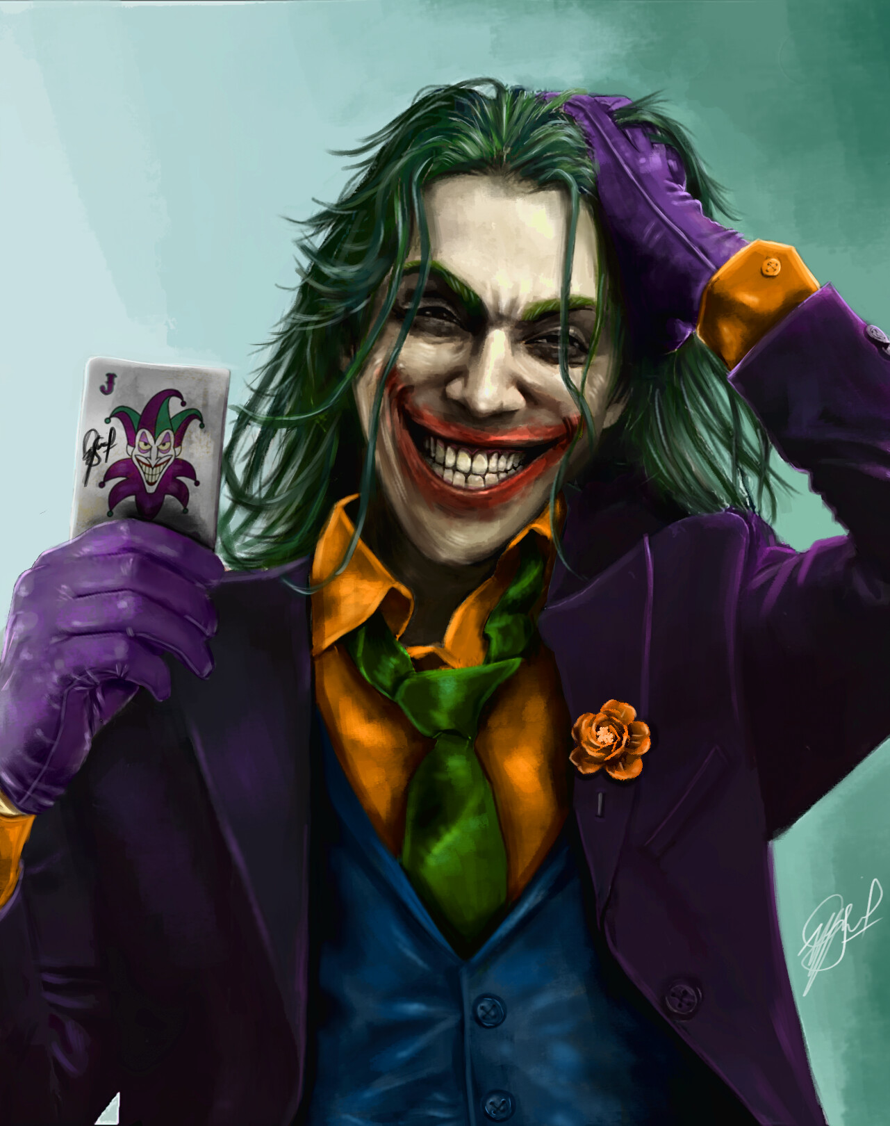 ArtStation - Jalex Rosa as The Joker
