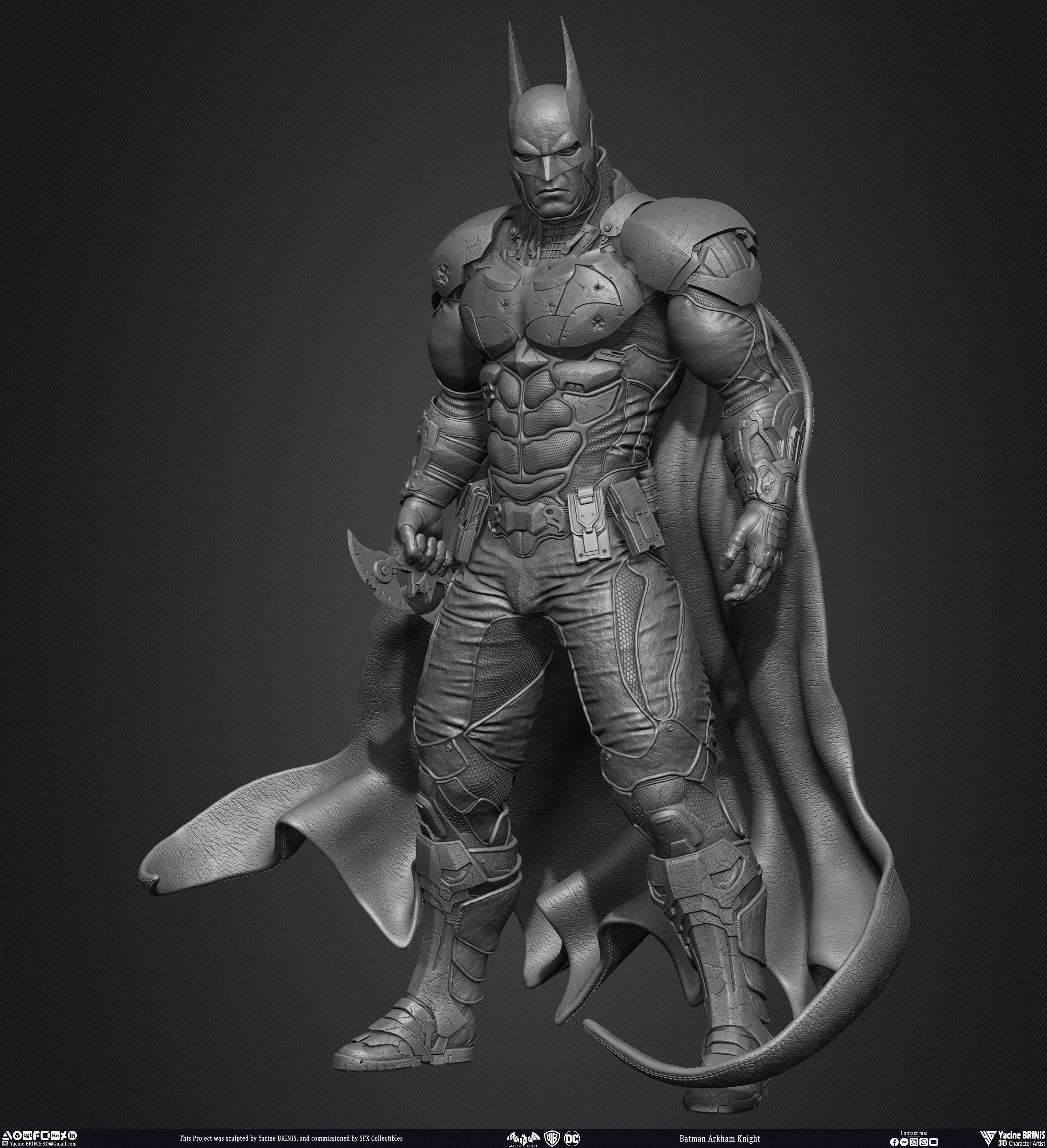 Batman Arkham Knight Warner Bros Vol 02 Sculpted by Yacine BRINIS 008