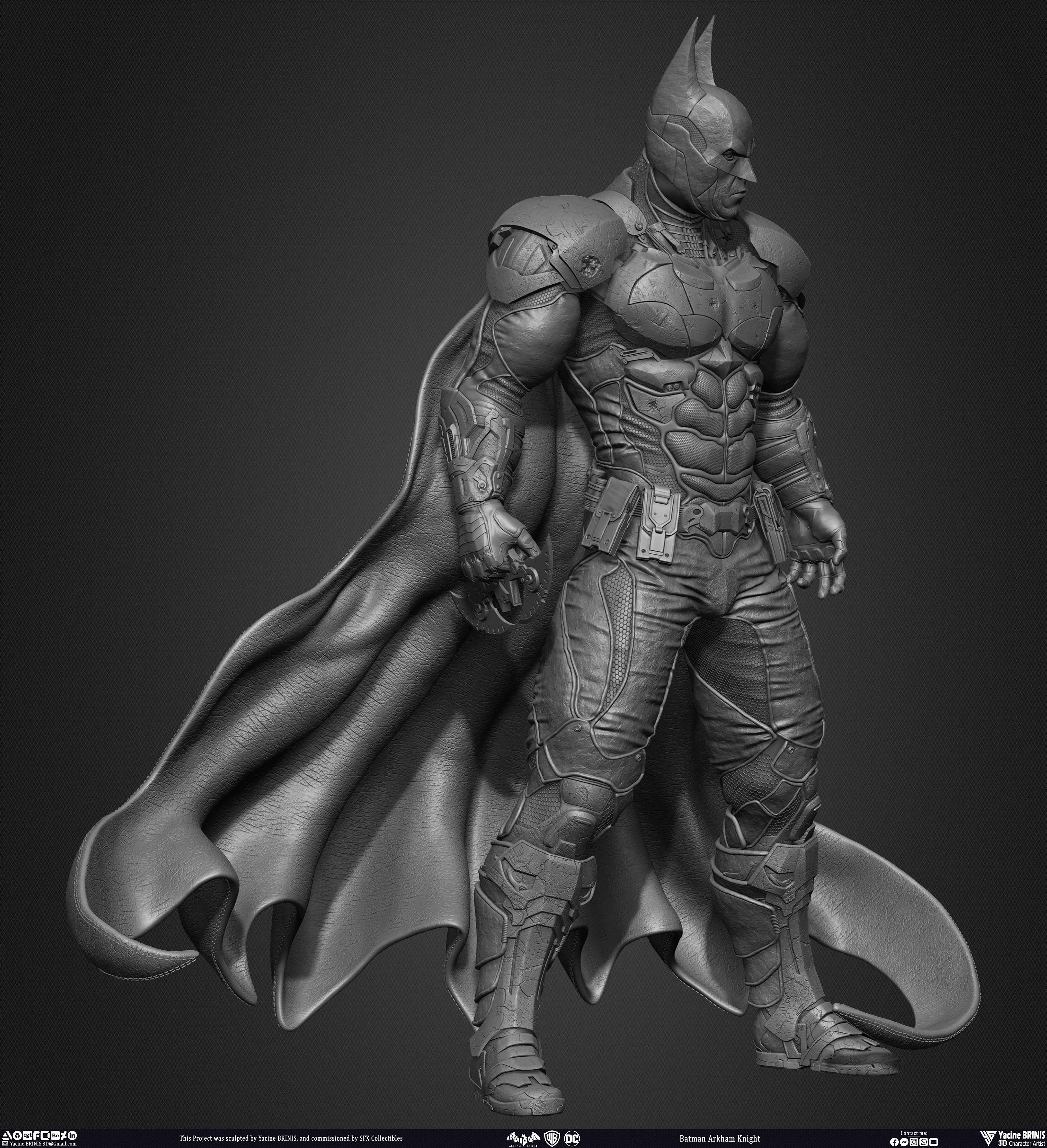 Batman Arkham Knight Warner Bros Vol 02 Sculpted by Yacine BRINIS 009