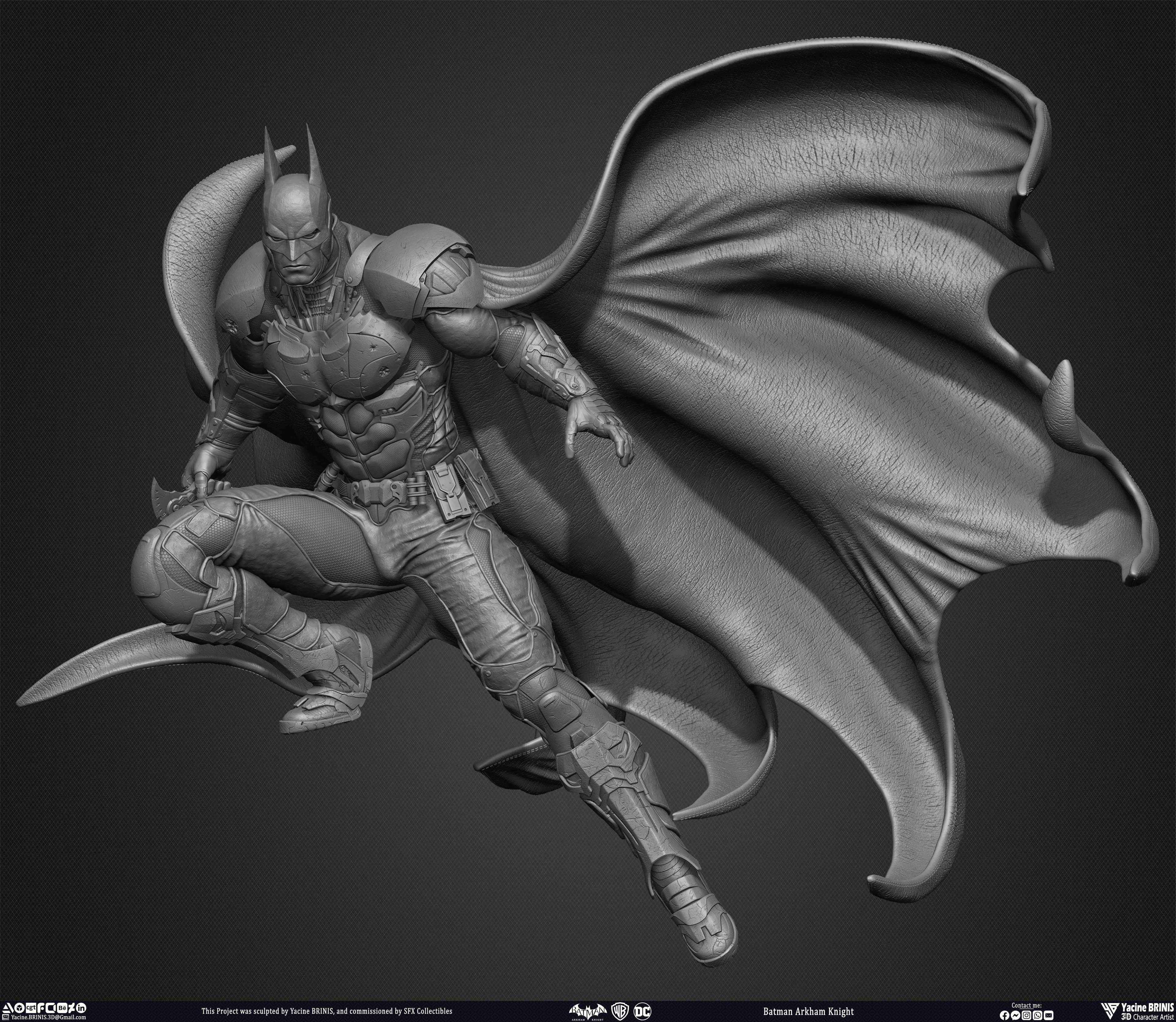 Batman Arkham Knight Vol 03 Sculpted by Yacine BRINIS 008