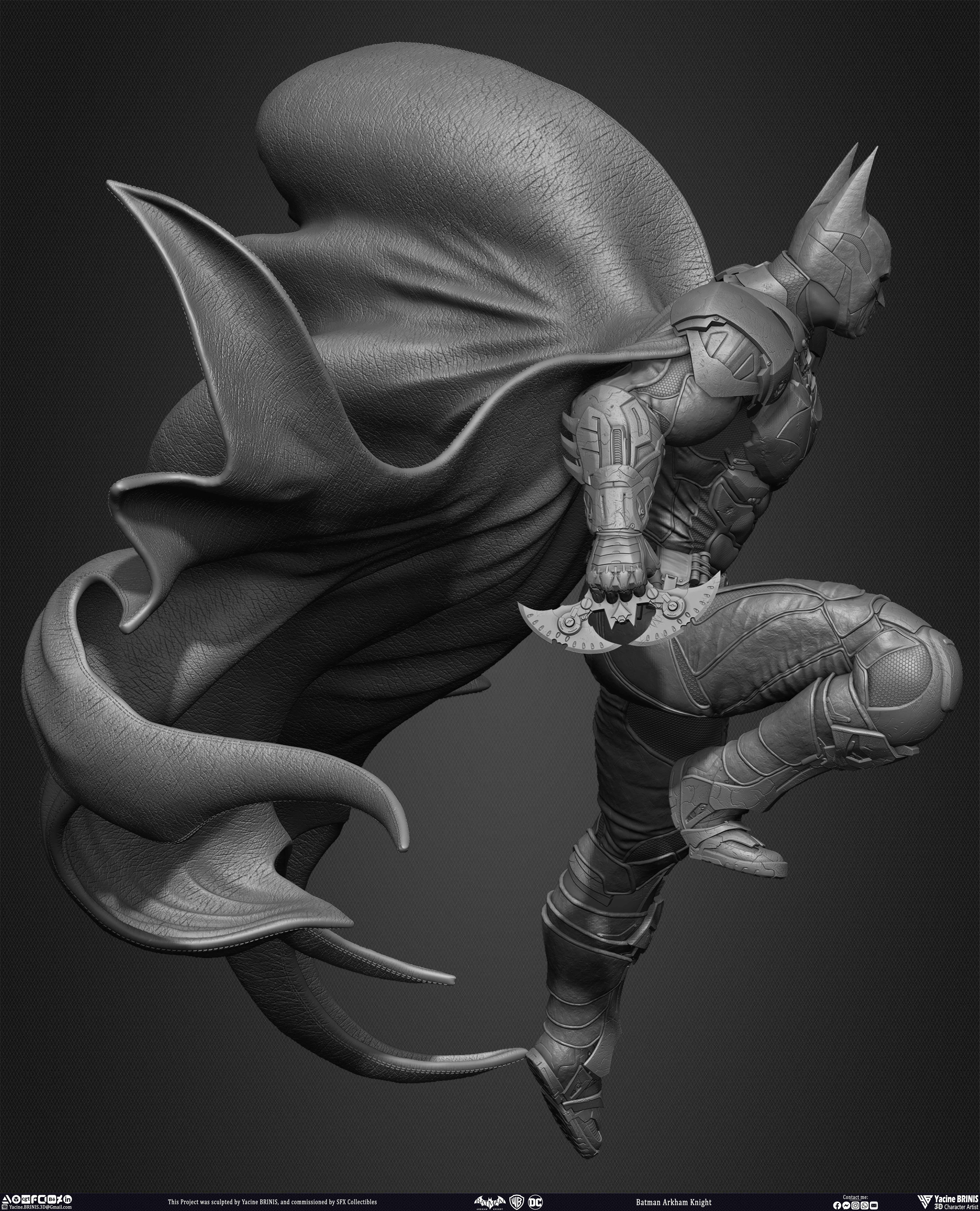 Batman Arkham Knight Vol 03 Sculpted by Yacine BRINIS 011