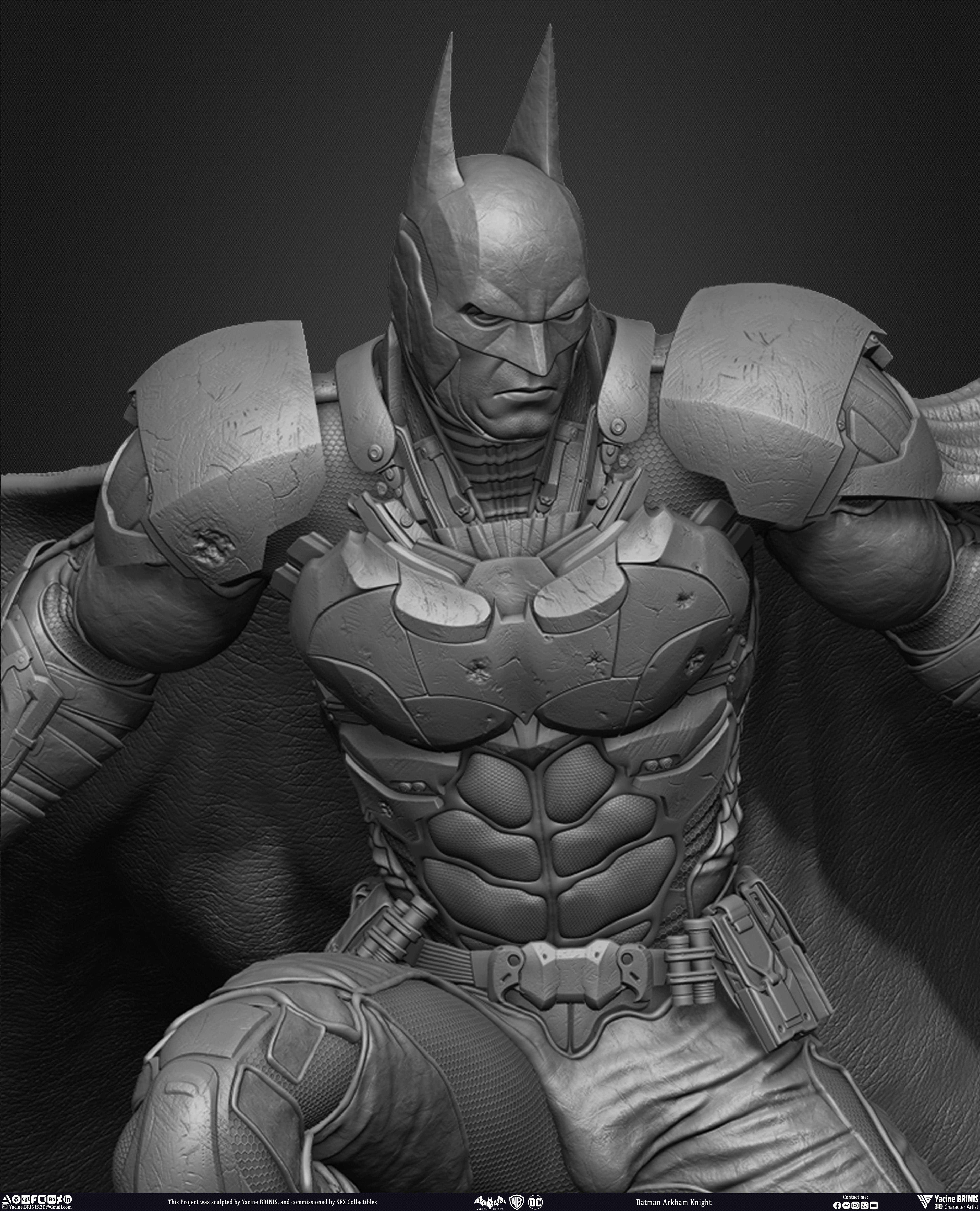 Batman Arkham Knight Vol 03 Sculpted by Yacine BRINIS 013