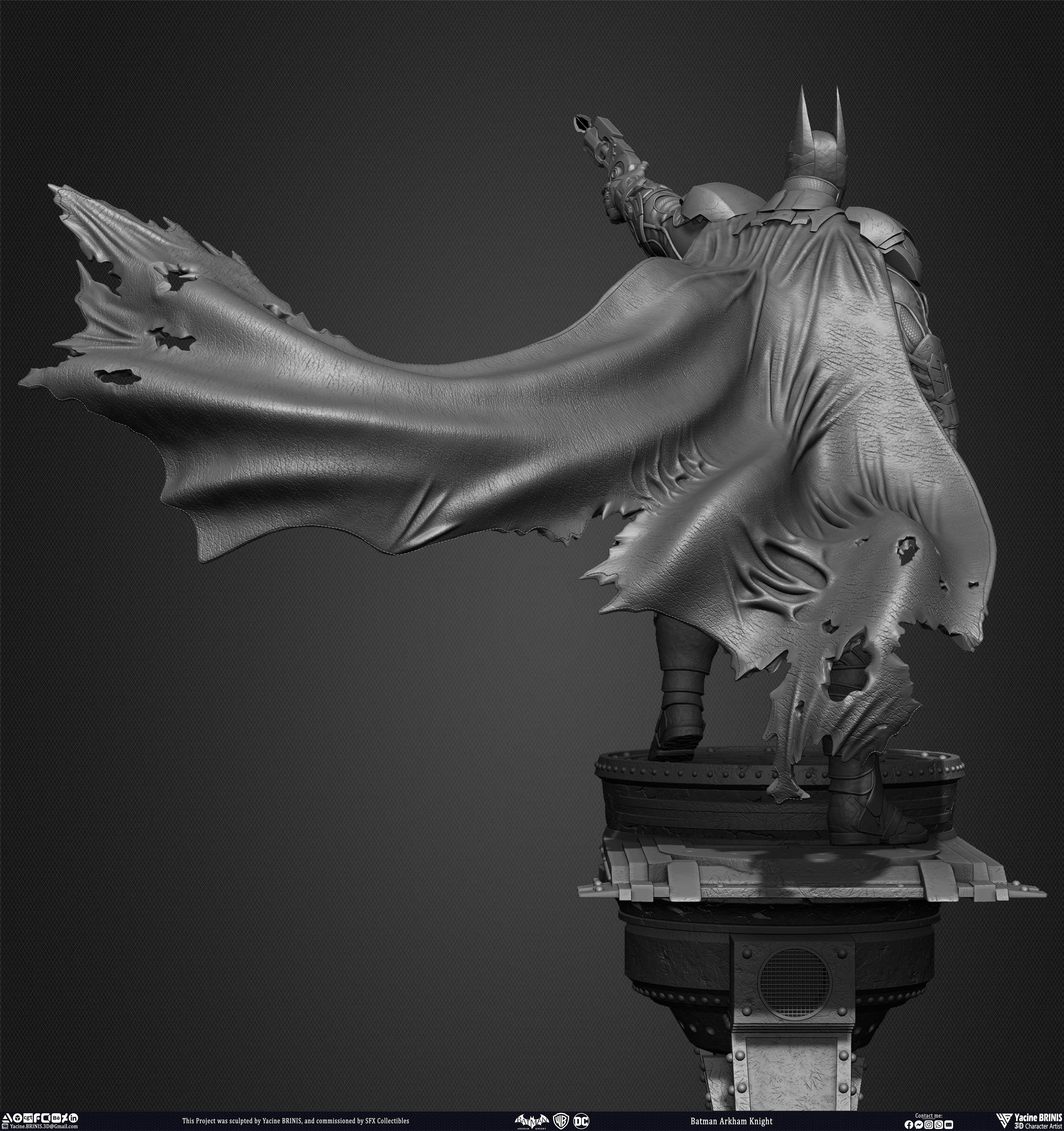 Batman Arkham Knight Vol 04 Sculpted by Yacine BRINIS 010