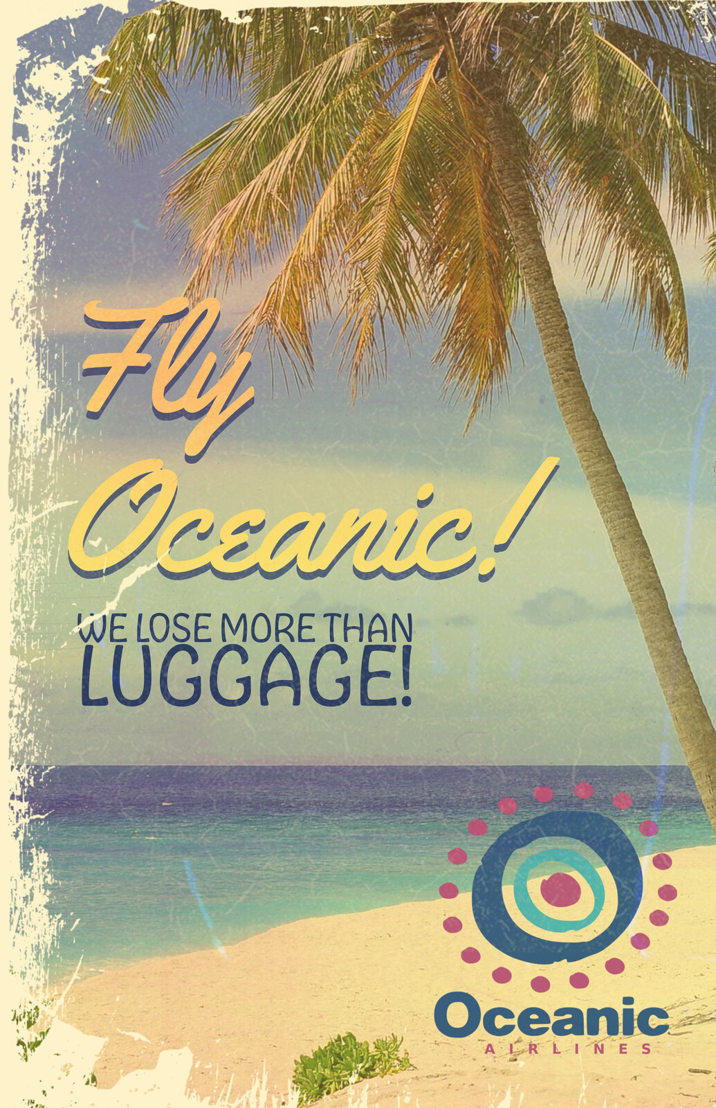 Print: Fly Oceanic! - LOST