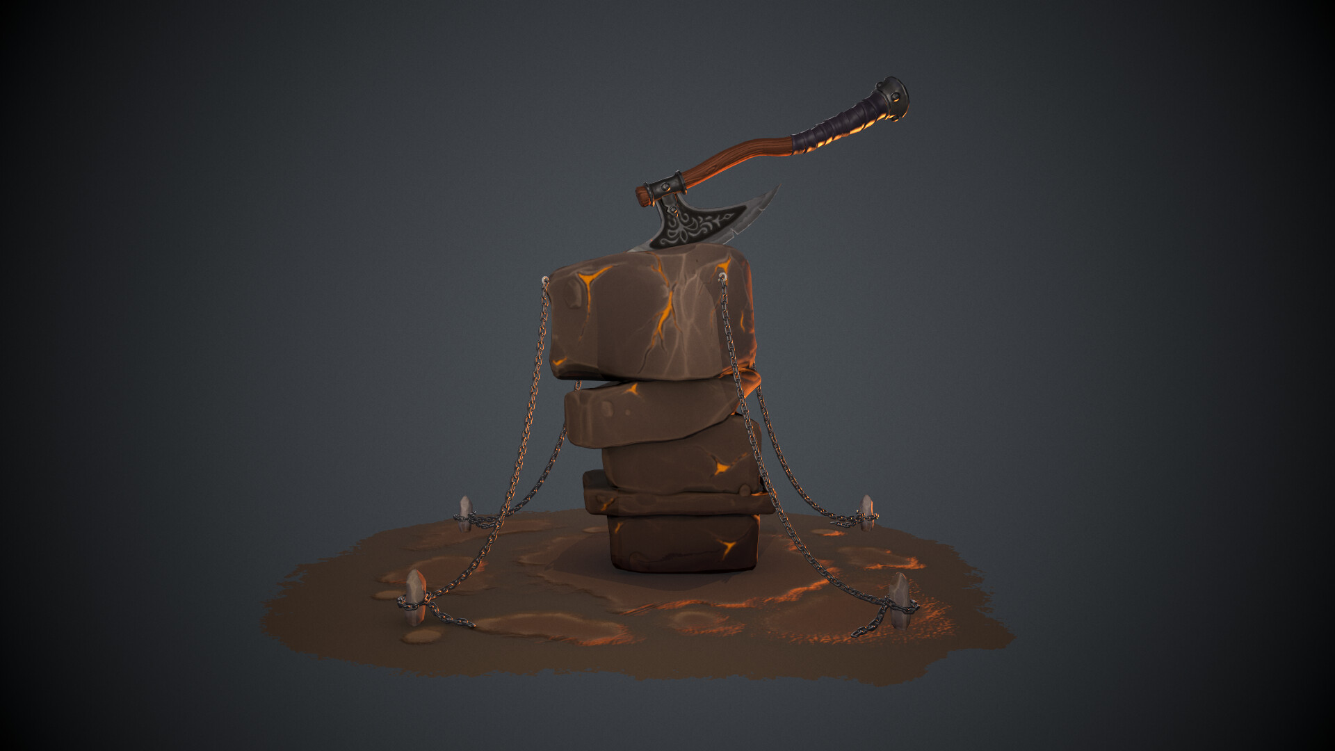 ArtStation - Magical Rock