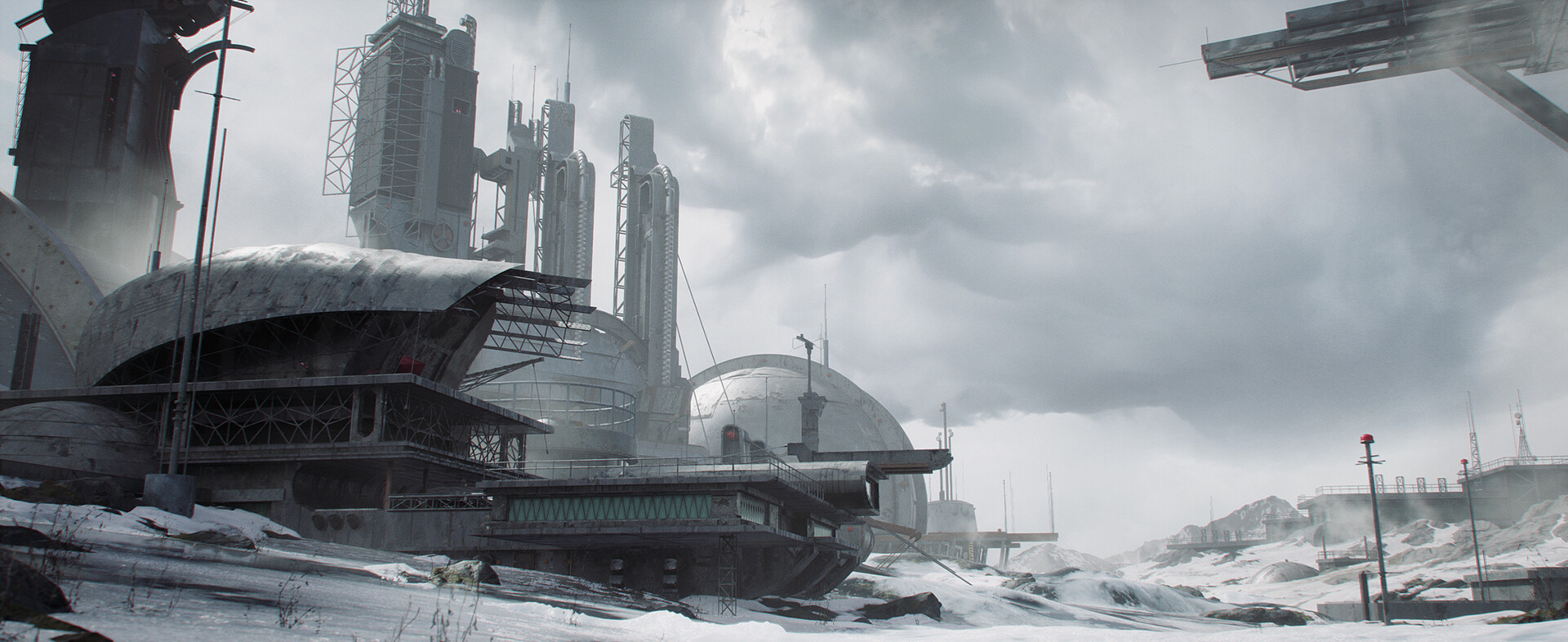 ArtStation Snow Base