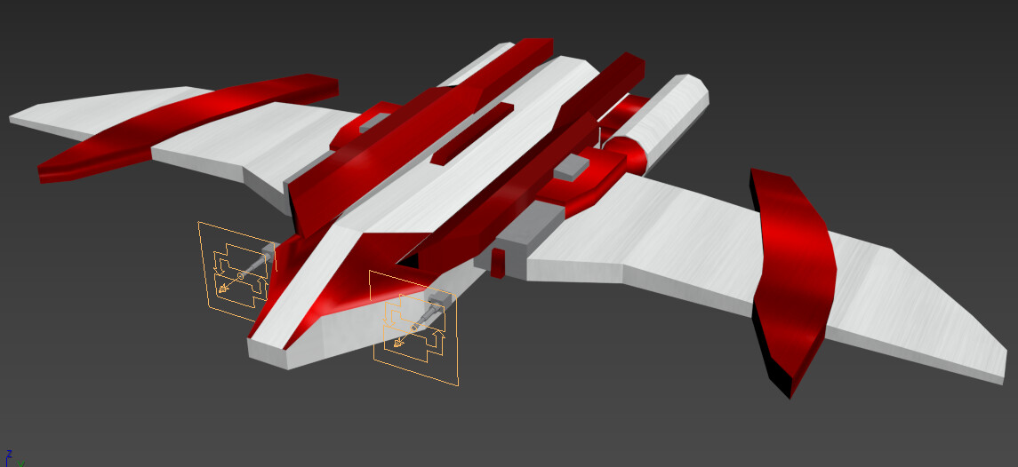 ArtStation Spaceship Model