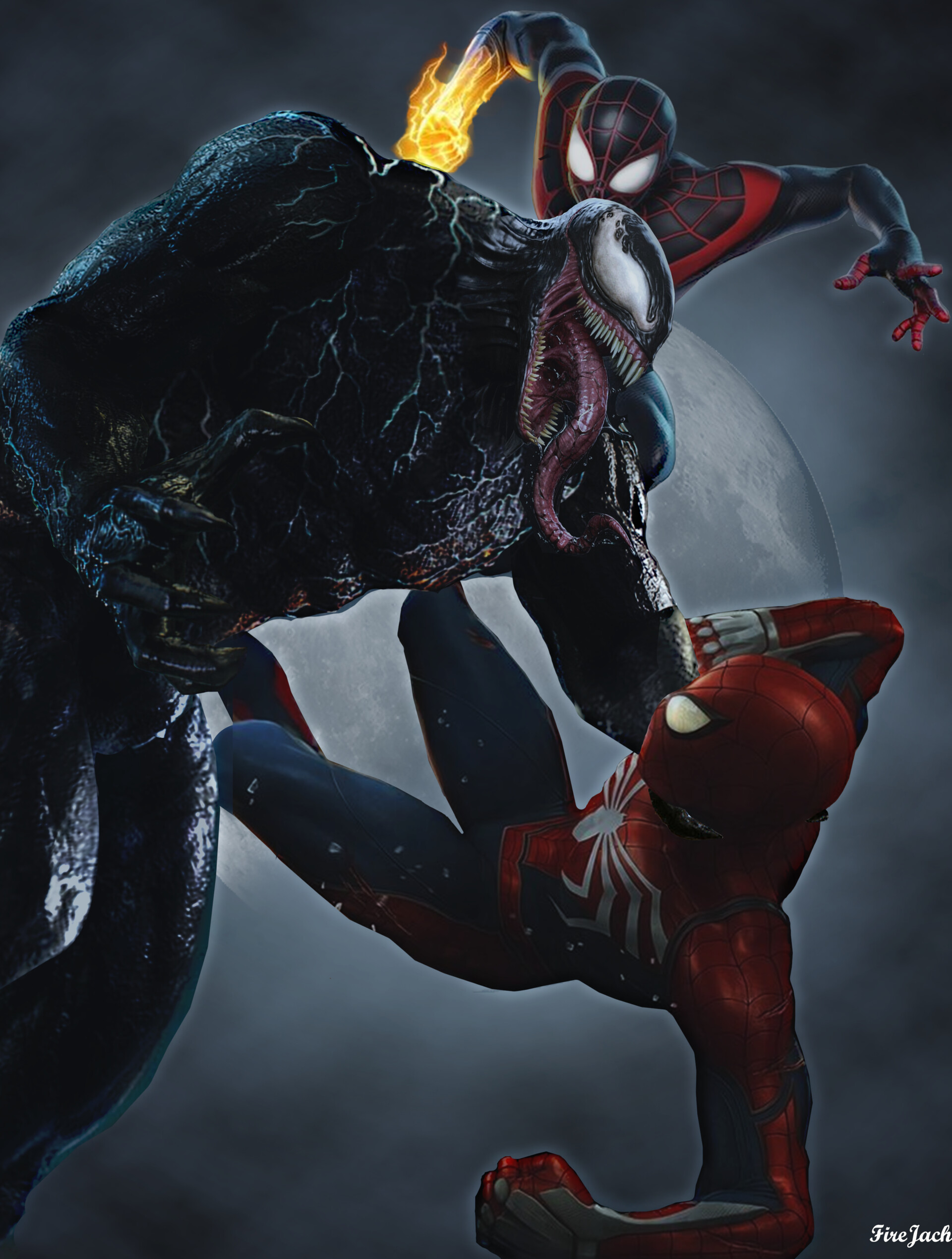 Total 70+ imagen spiderman miles morales vs venom - Abzlocal.mx