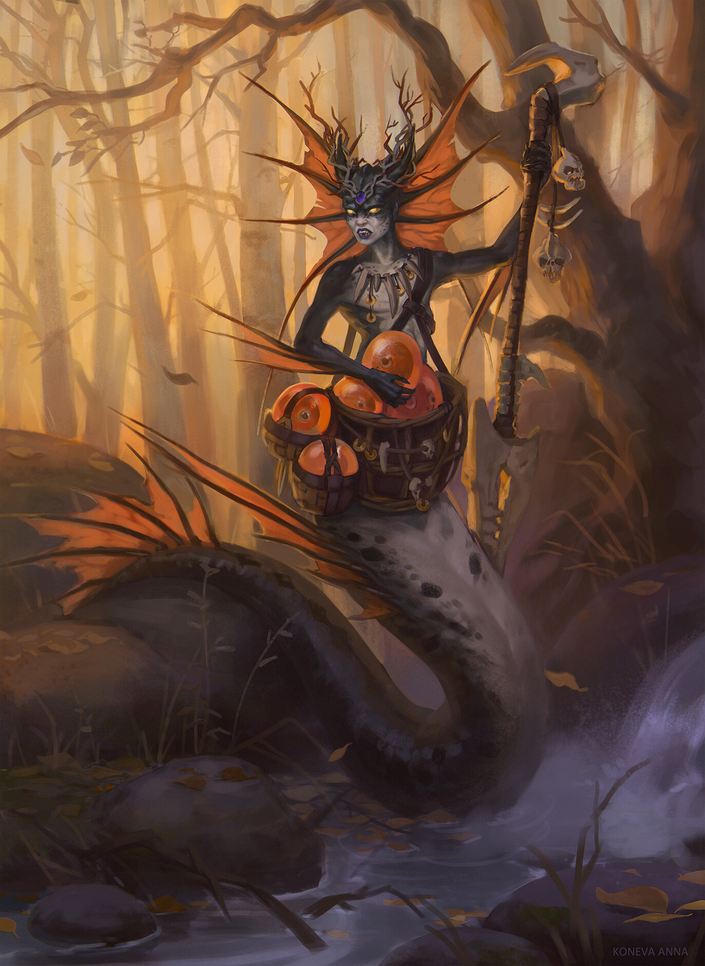 ArtStation Mommy Naga