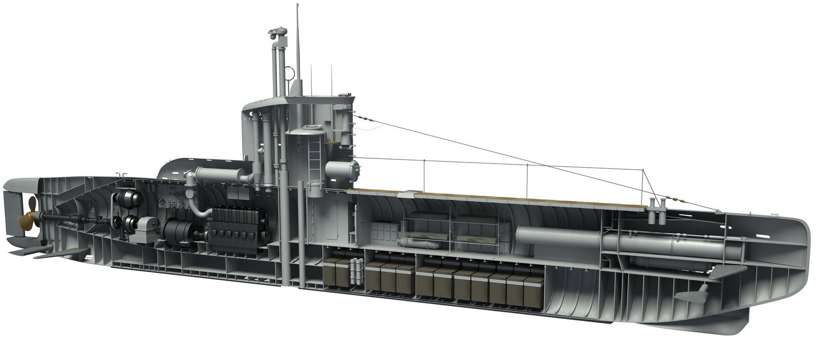 ArtStation German UBoat U2321 (Type XXIII)